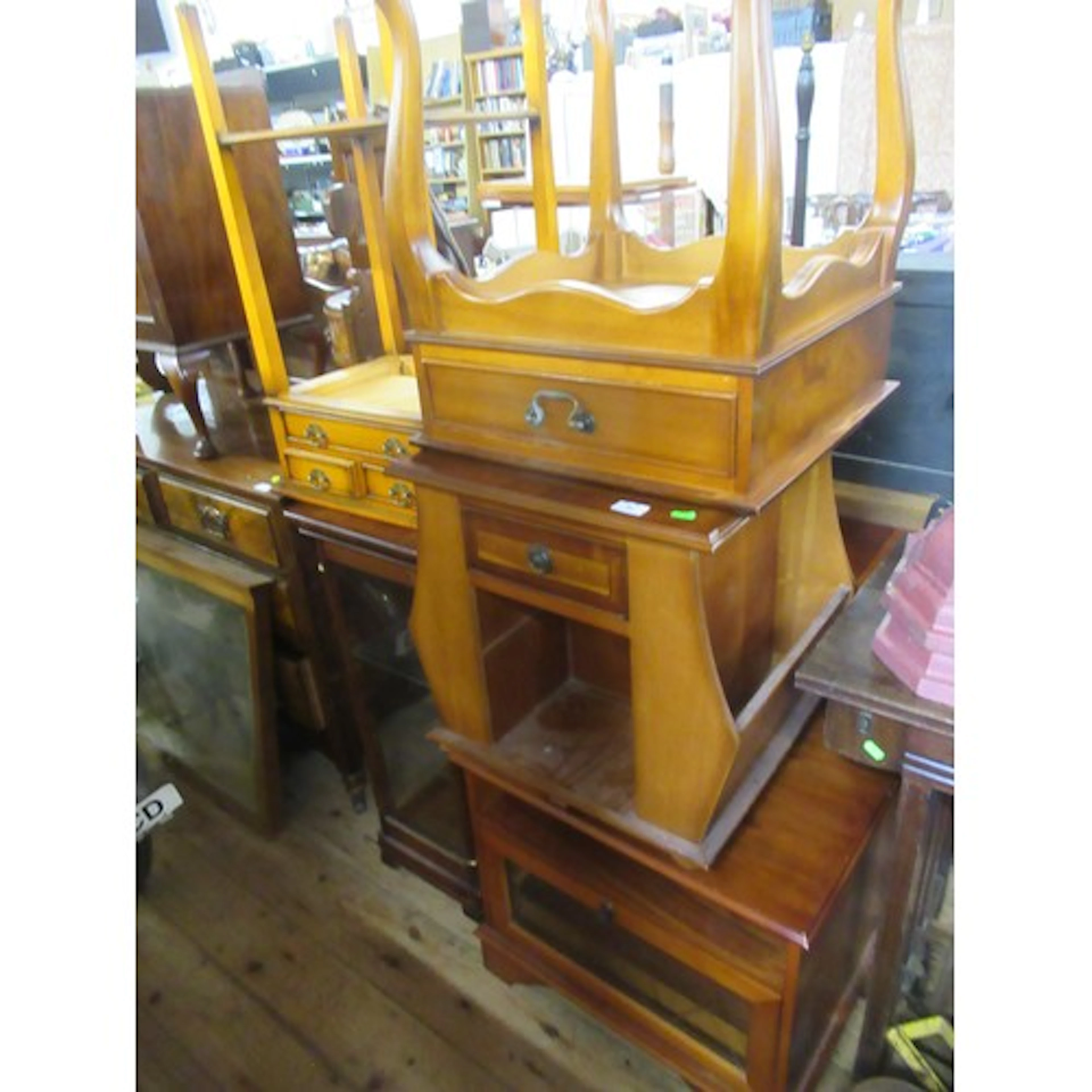 A collection of reproduction furniture