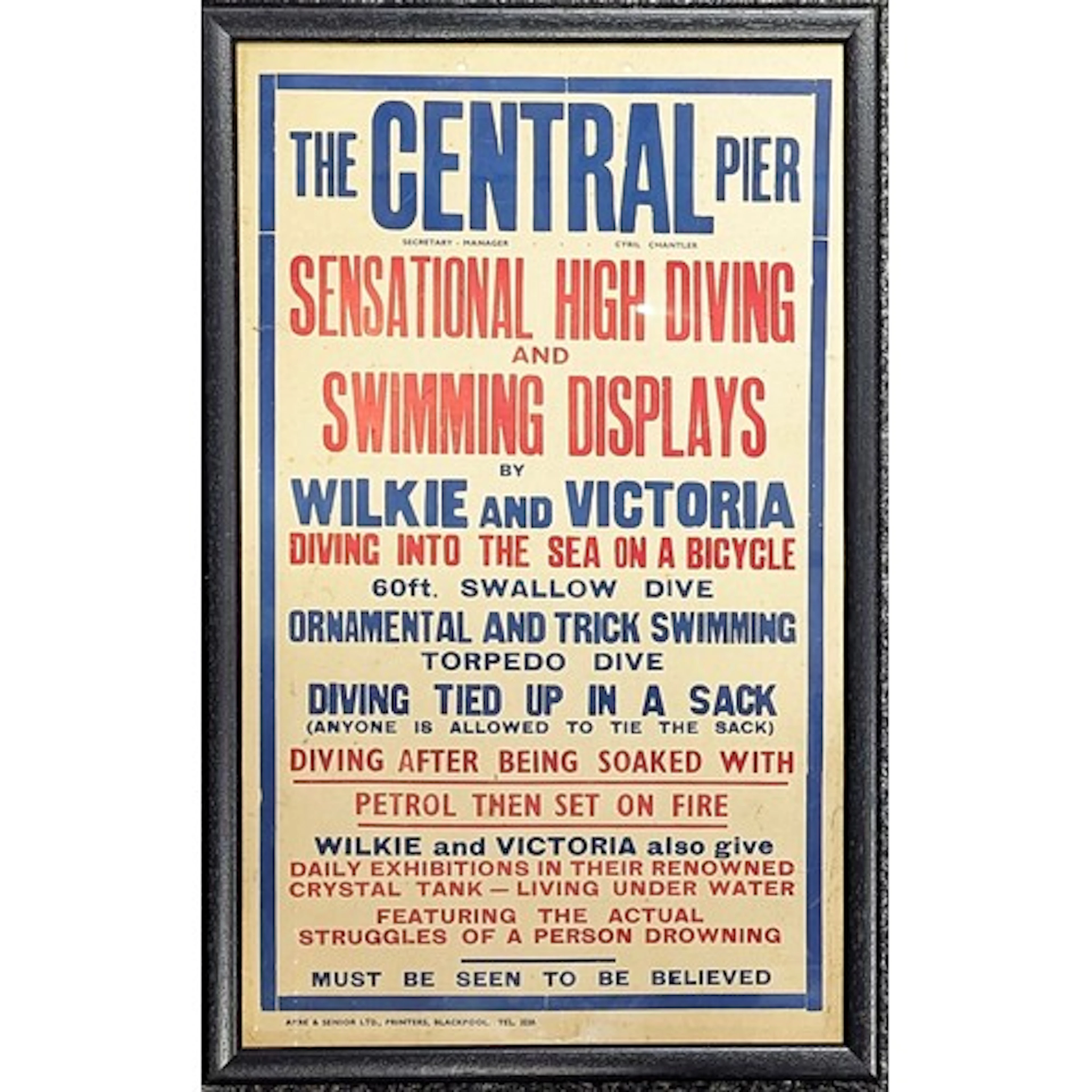 Daredevil Stunts and Entertainment - an early 20th century p...