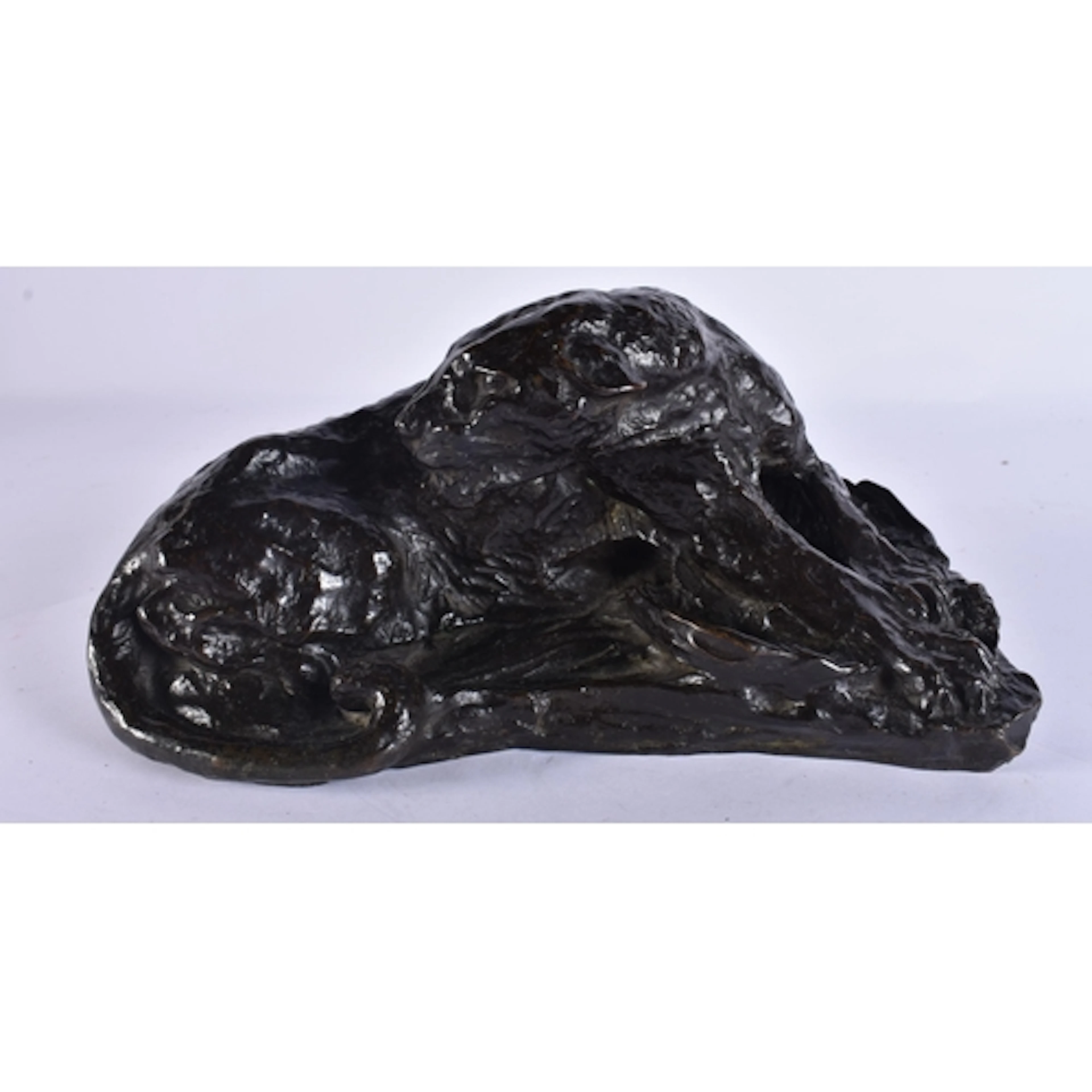 Attributed to Auguste Rodin (1840-1917) Bronze, Lioness, Pos...