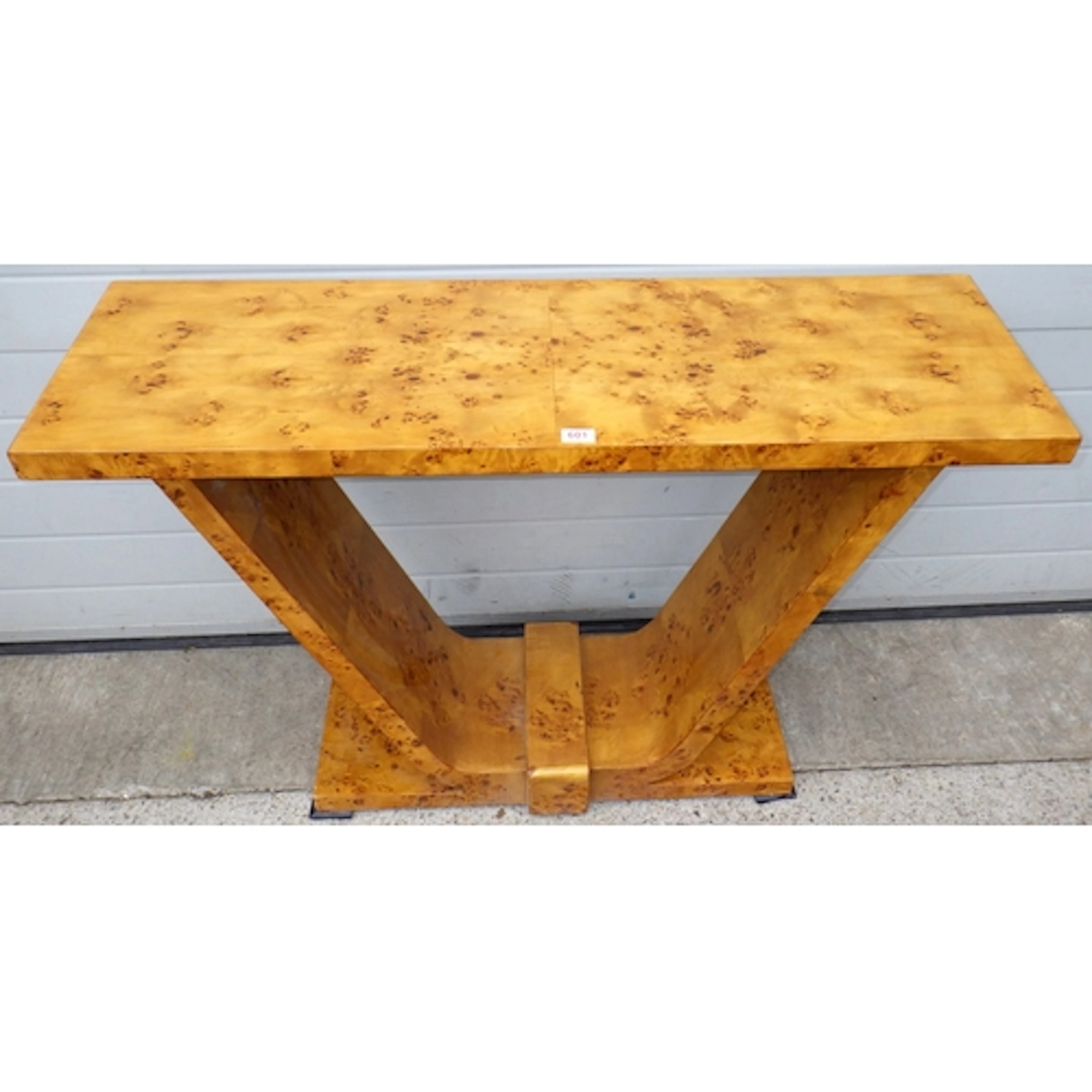 An Art Deco style Console Table