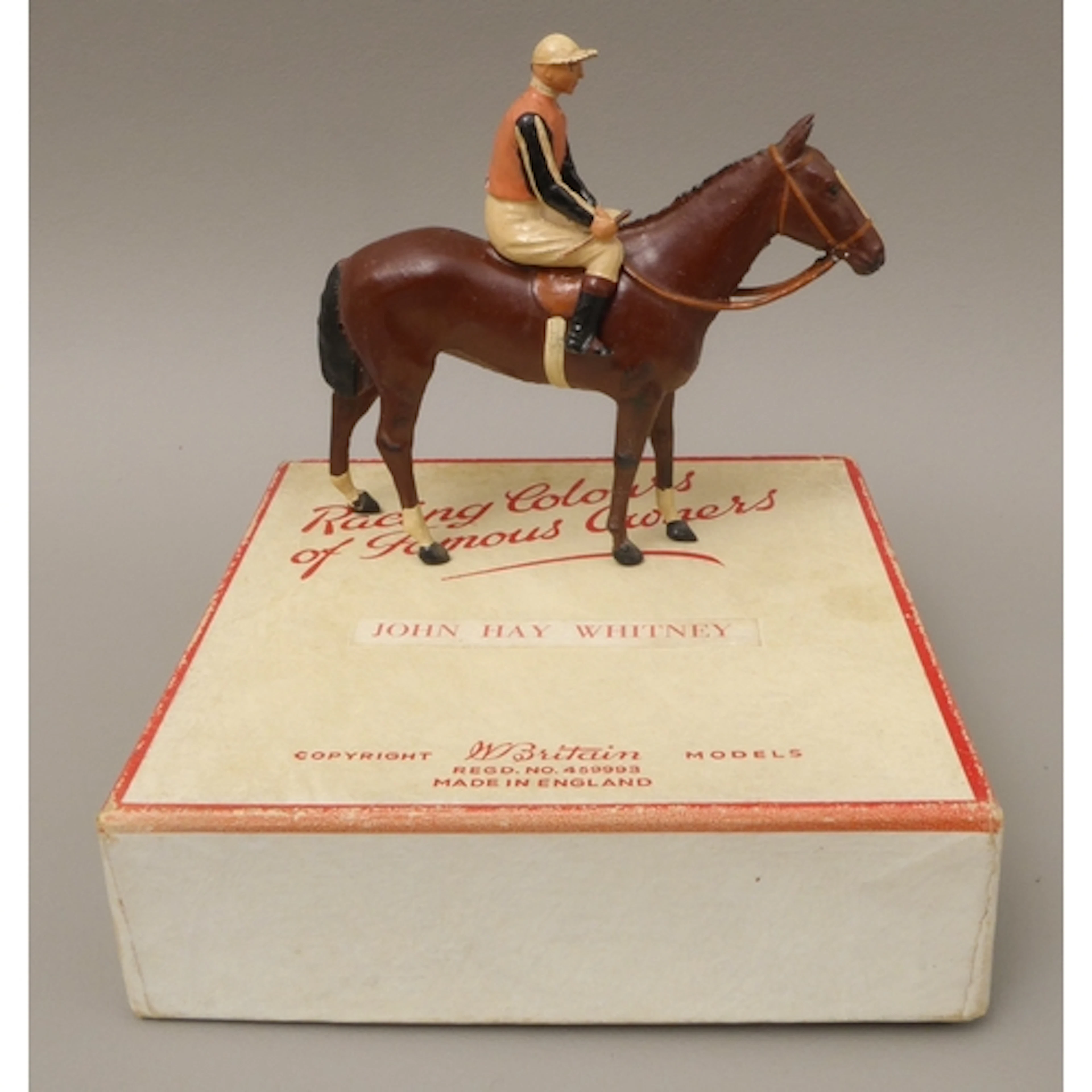 Britains Racing Colours of Famous Owners: John Hay Whitney (...