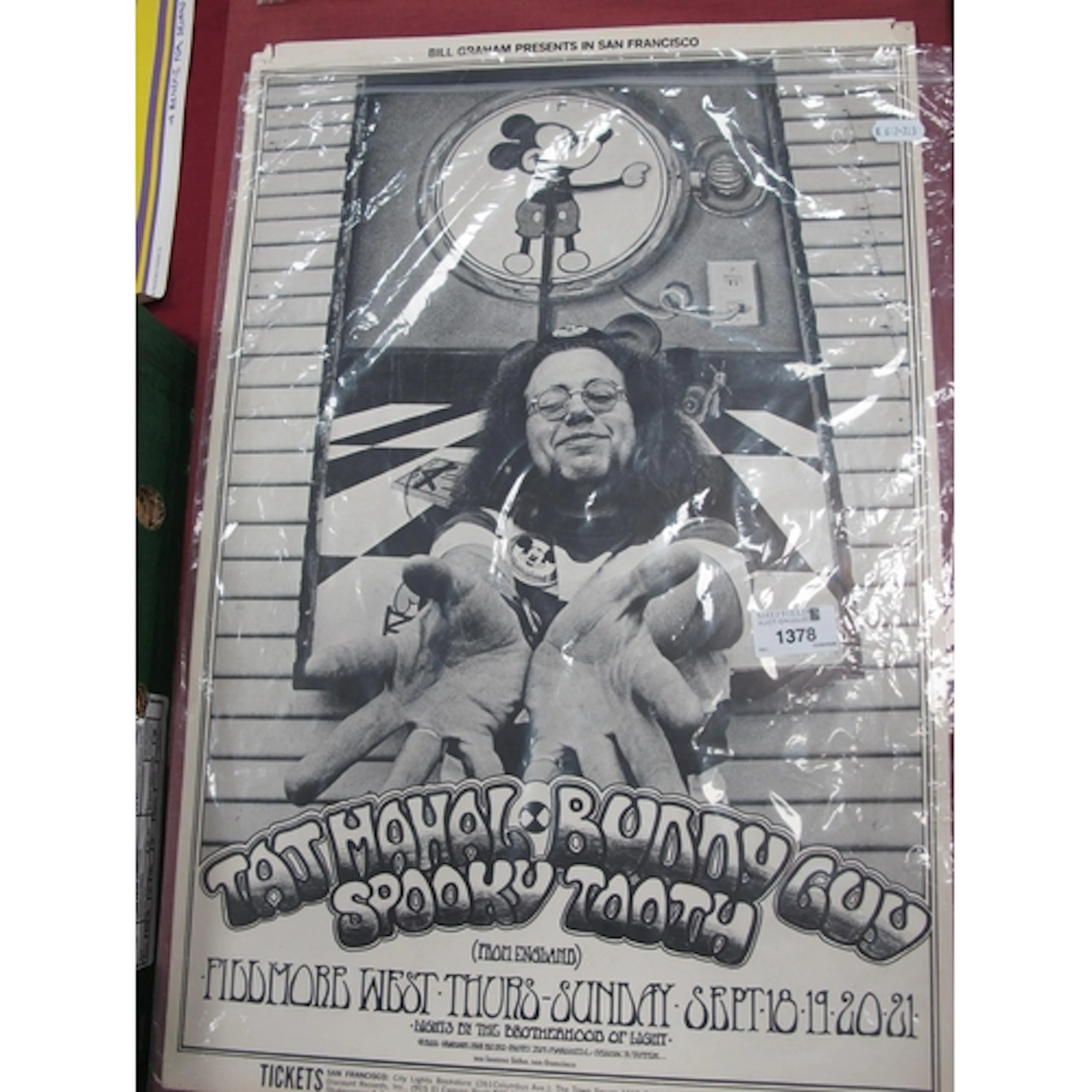 Psychadelica Poster - Taj Mahal, Buddy Guy, Spooky Tooth, Fi...