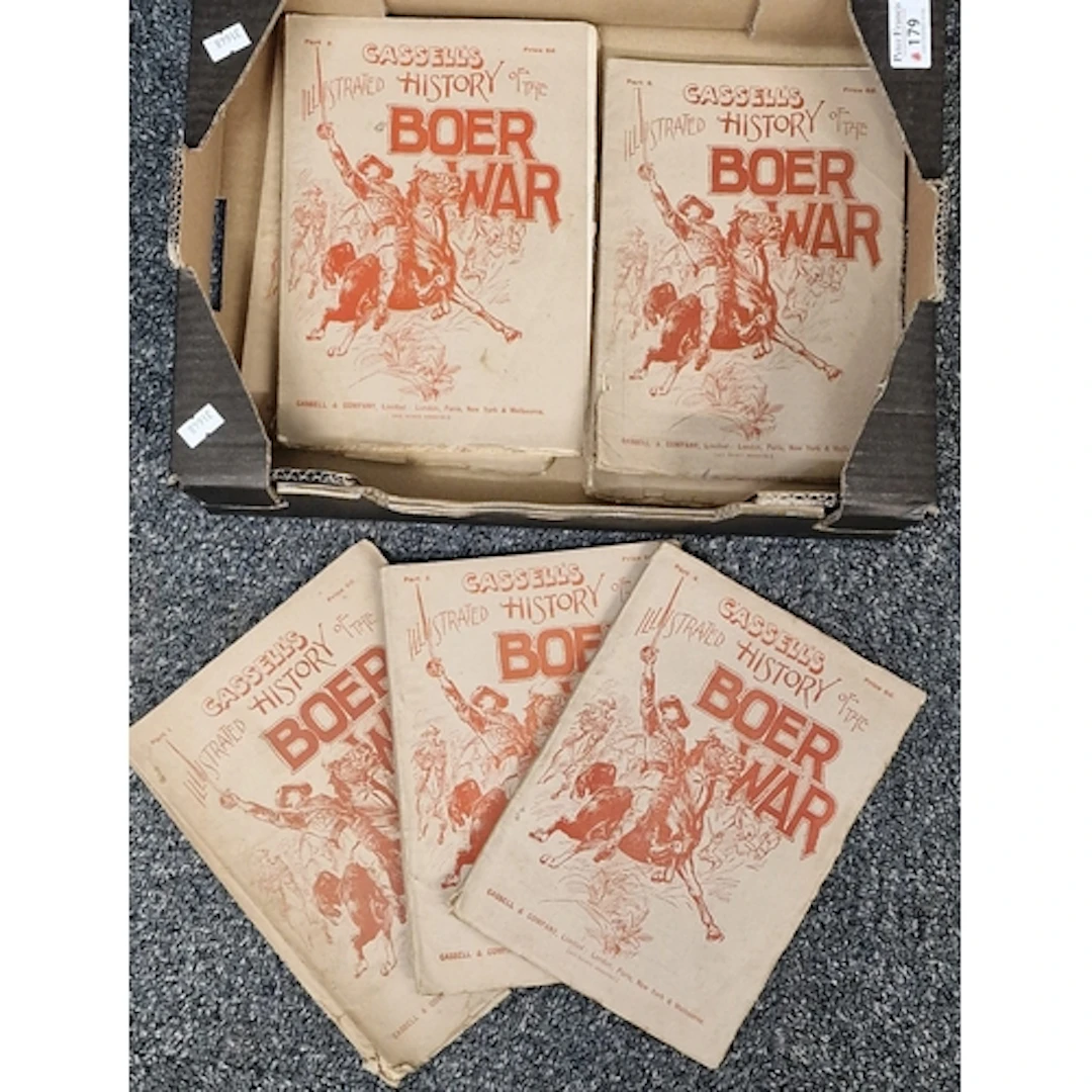 Box containing seven issues of ‘Cassell’s Illustrated Histor...