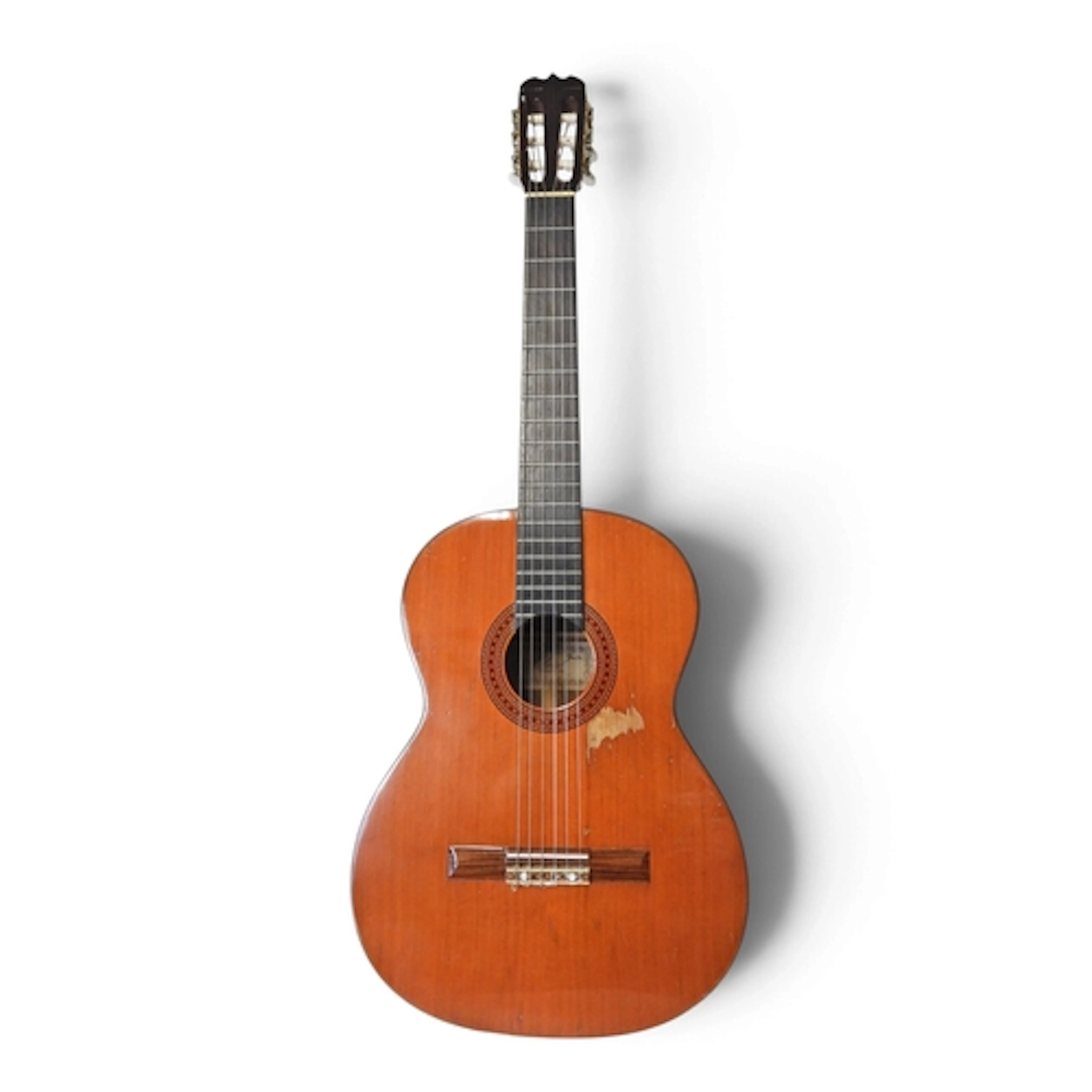 Acoustic Guitar - Fender FC-40 classical acoustic guitar. Ma...