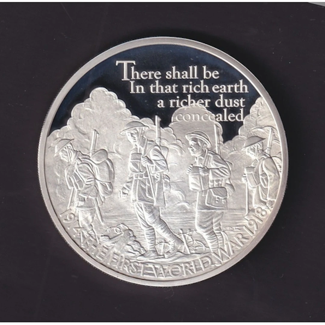 UK 2016 The 100th Anniversary of the First World War £10 fiv...