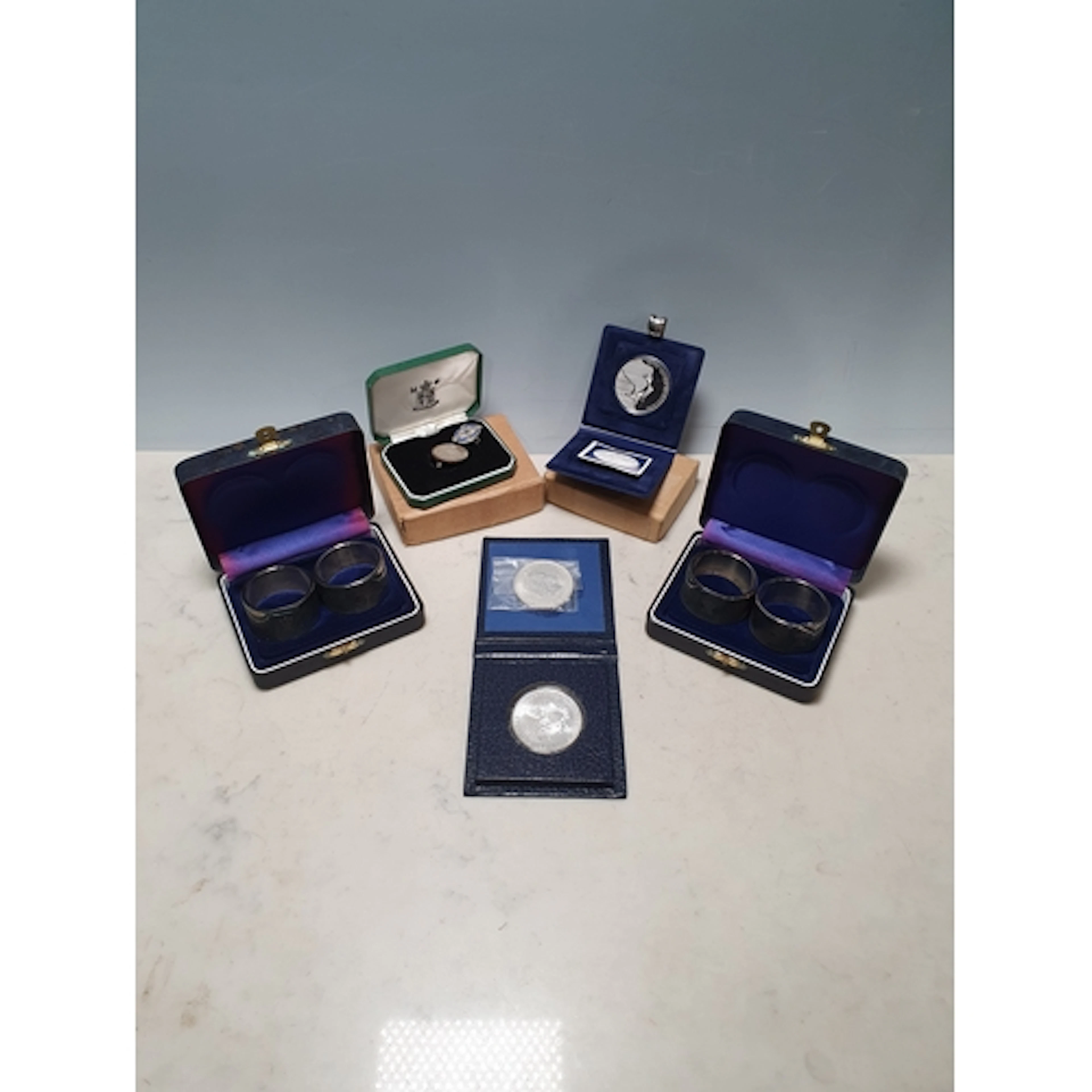 A group of modern Commemorative Coins and Medals, to include...