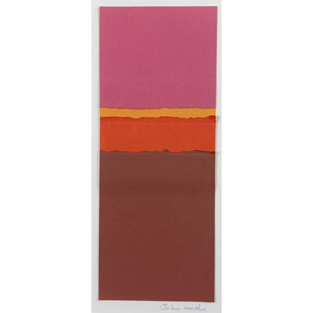 § John MILLER (1931-2002) Goan Colours Gouache/collage, sig...