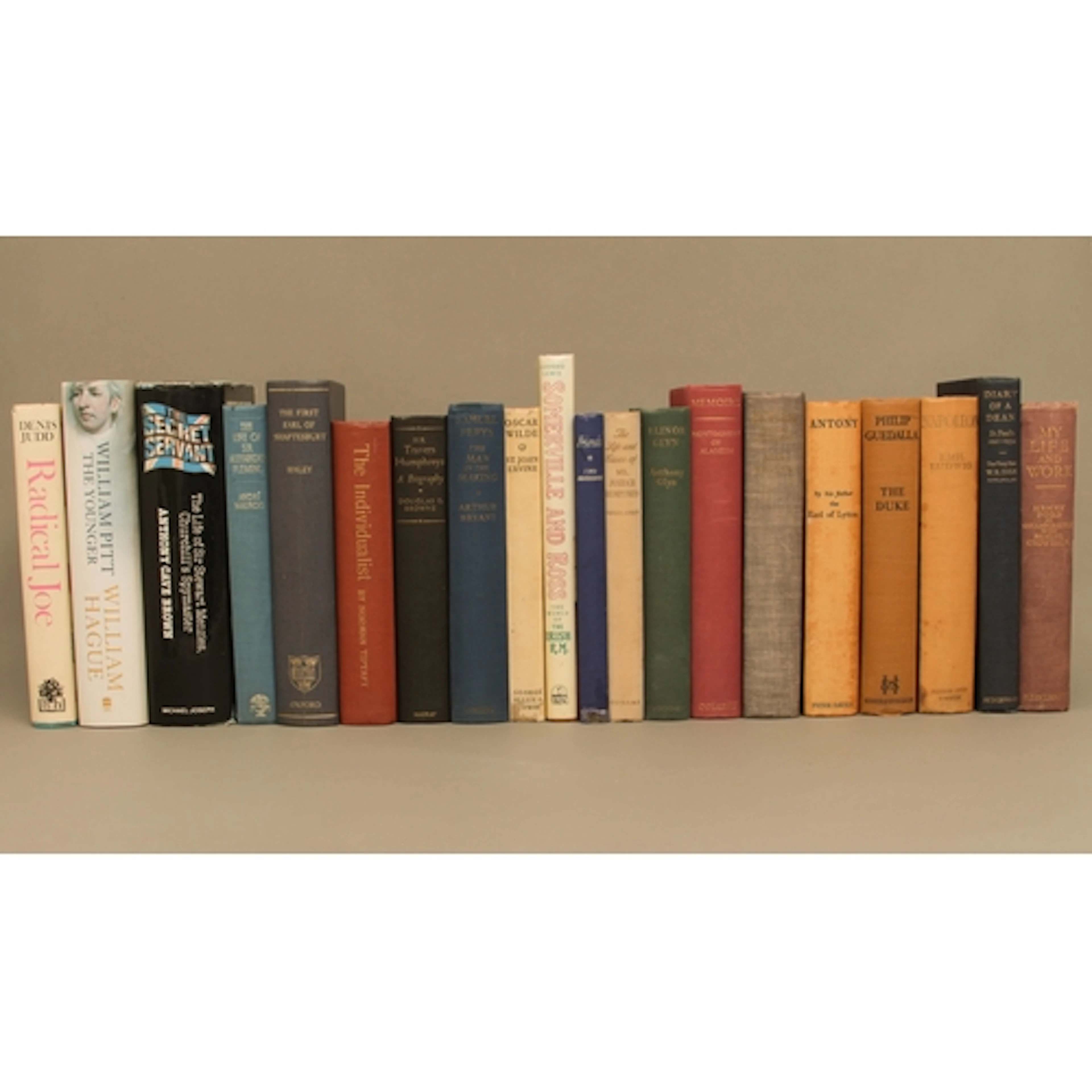 Biography - twenty hardbacks to include: Bullock, Alan - Hit...