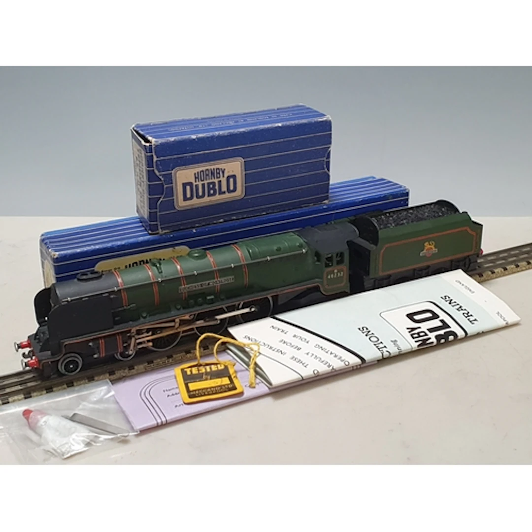 A boxed Hornby Dublo EDL12 matt 'Duchess of Montrose' Locomo...
