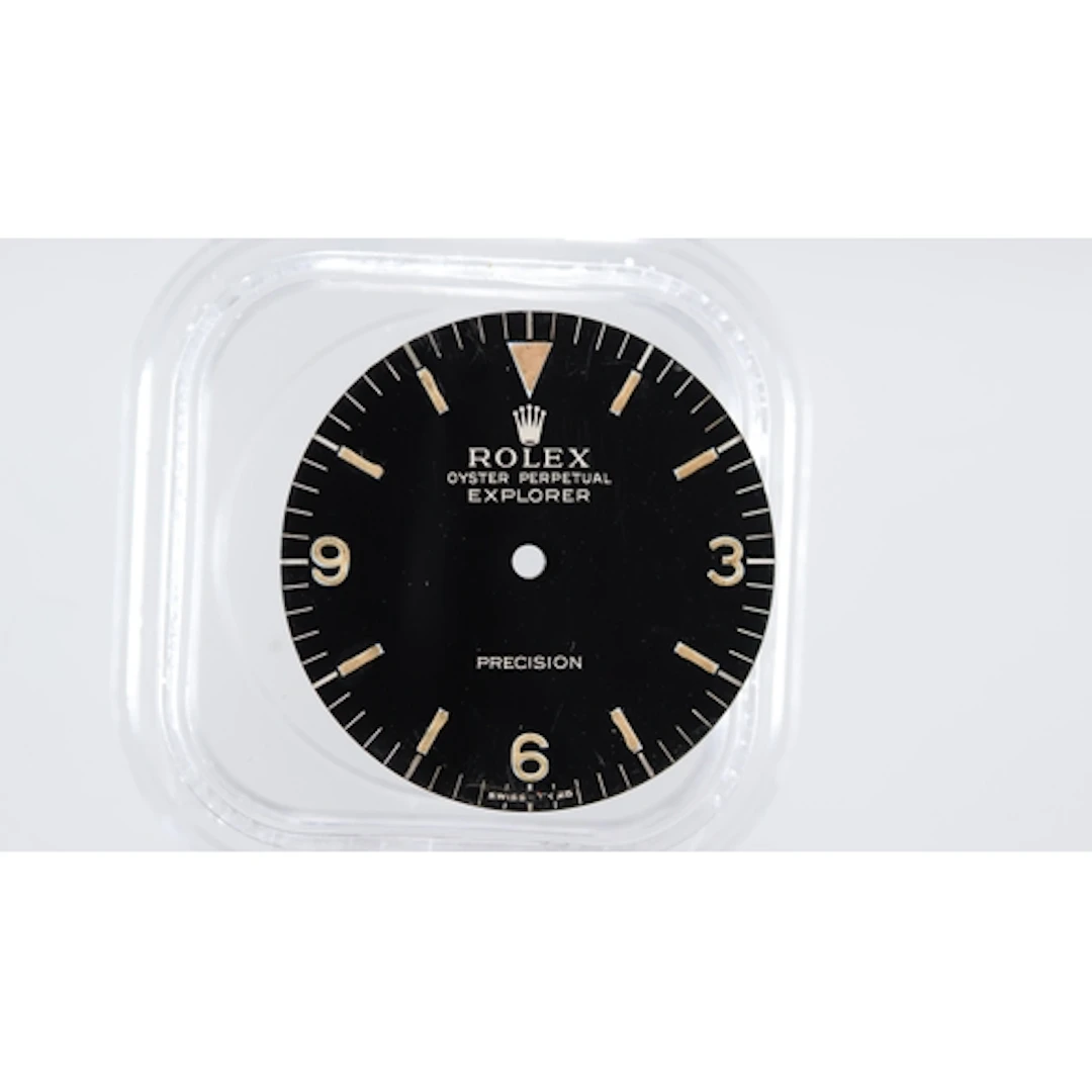 1960s Rolex Explorer Gilt dial 5500 , swiss T by Sterling Vault Auctioneers