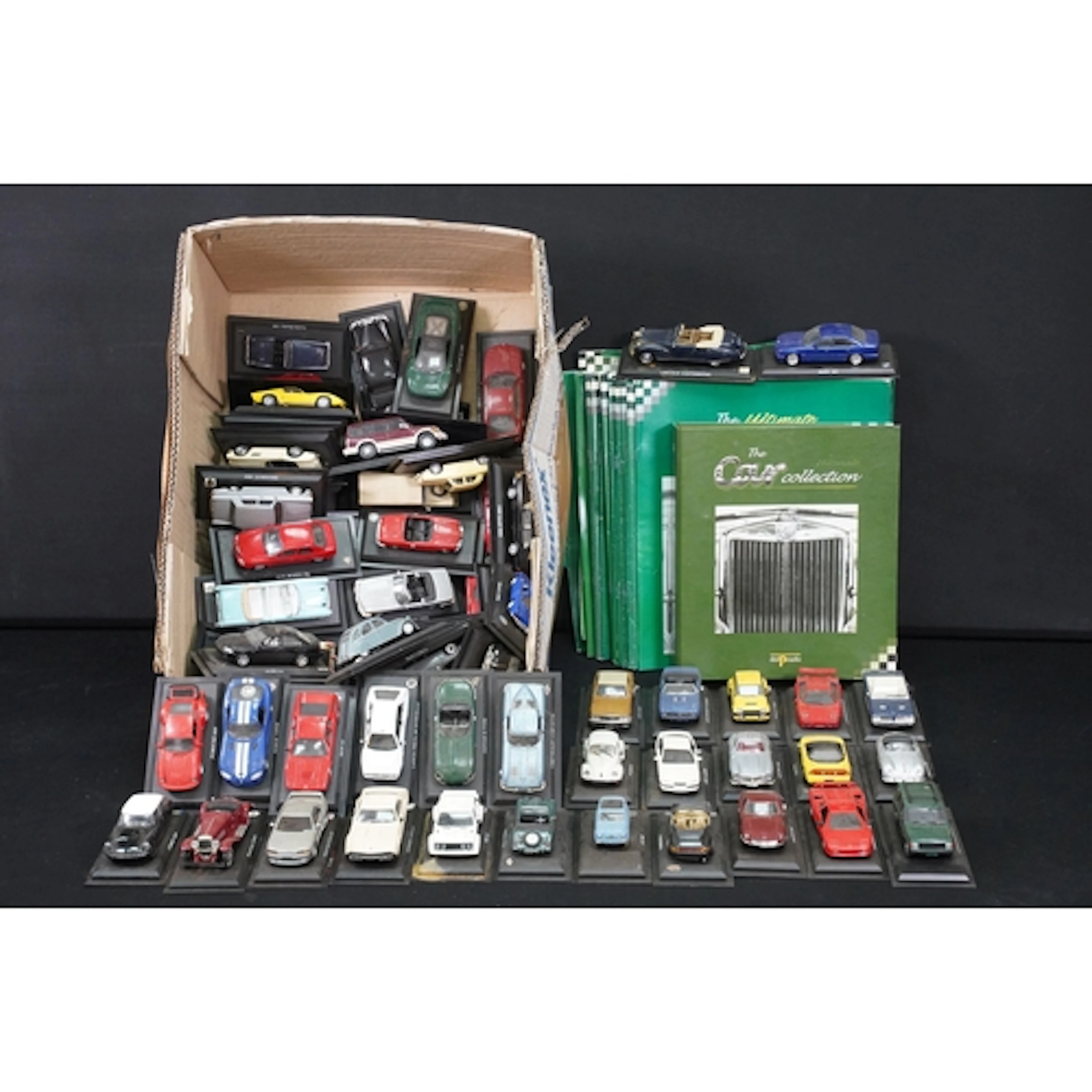 70 1/43 scale Del Prado diecast models featuring Lamborghini...