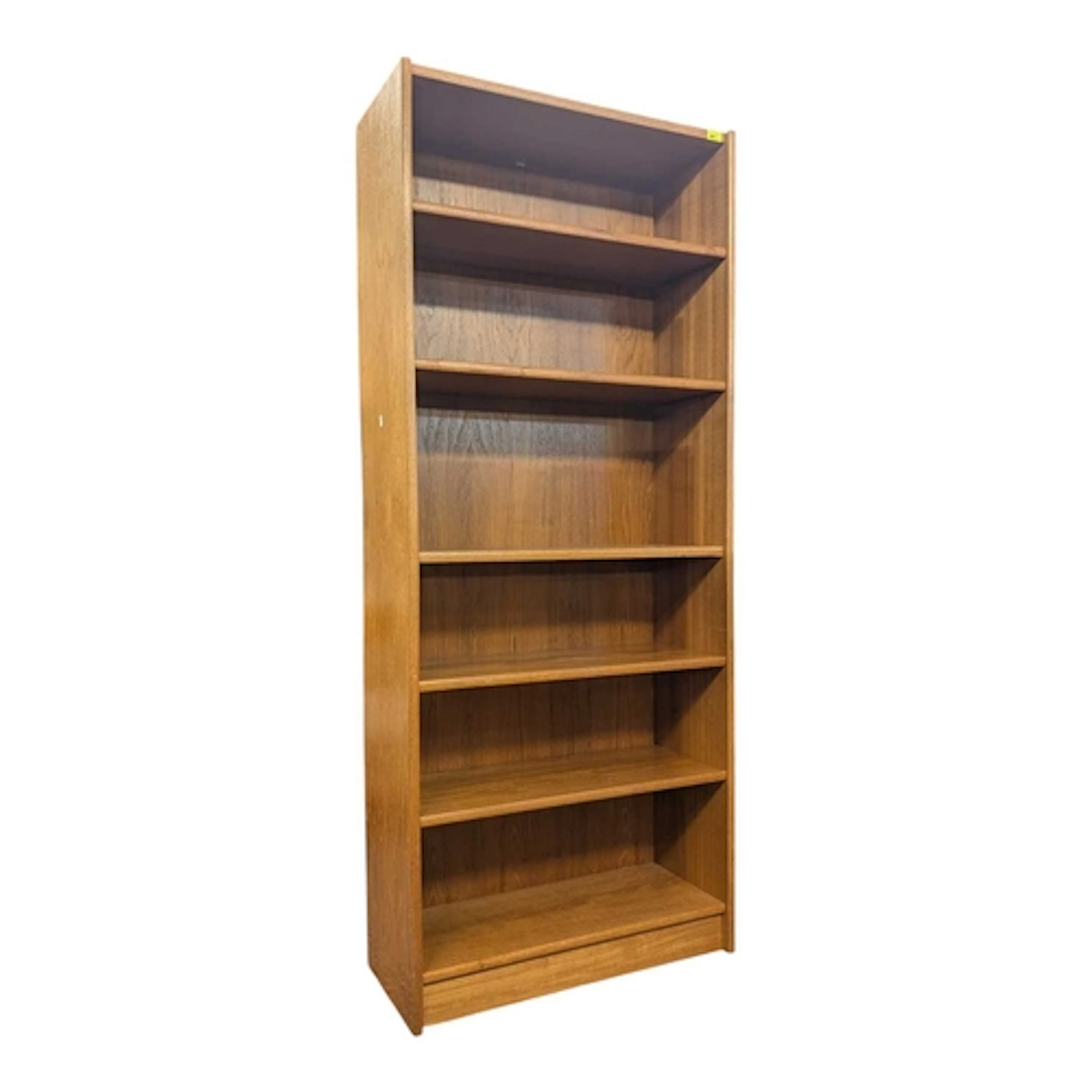 British Modern Design - A late 20th century teak veneer upri...