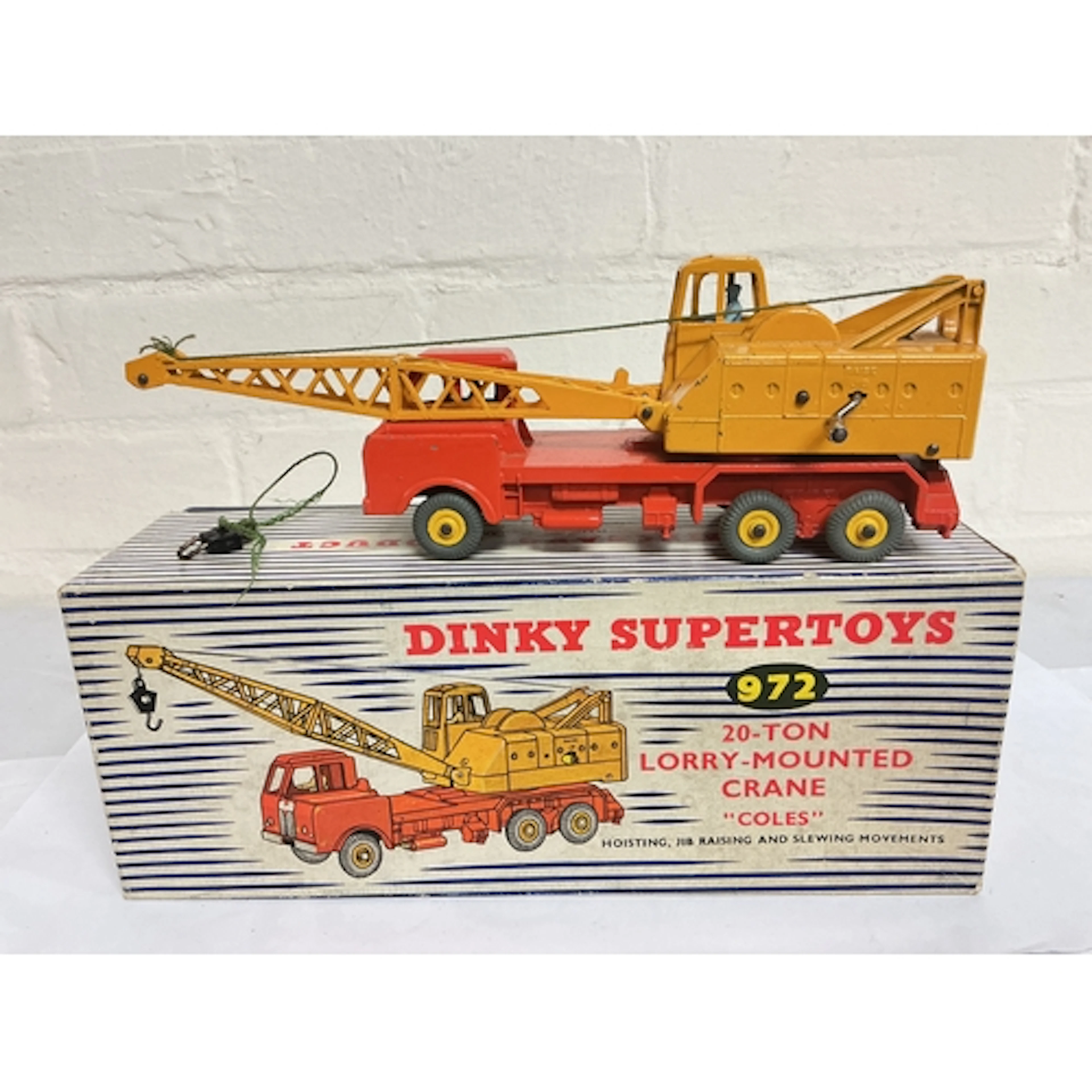 A Boxed Dinky 20-Ton Lorry-Mounted Crane #972. No Reserve.