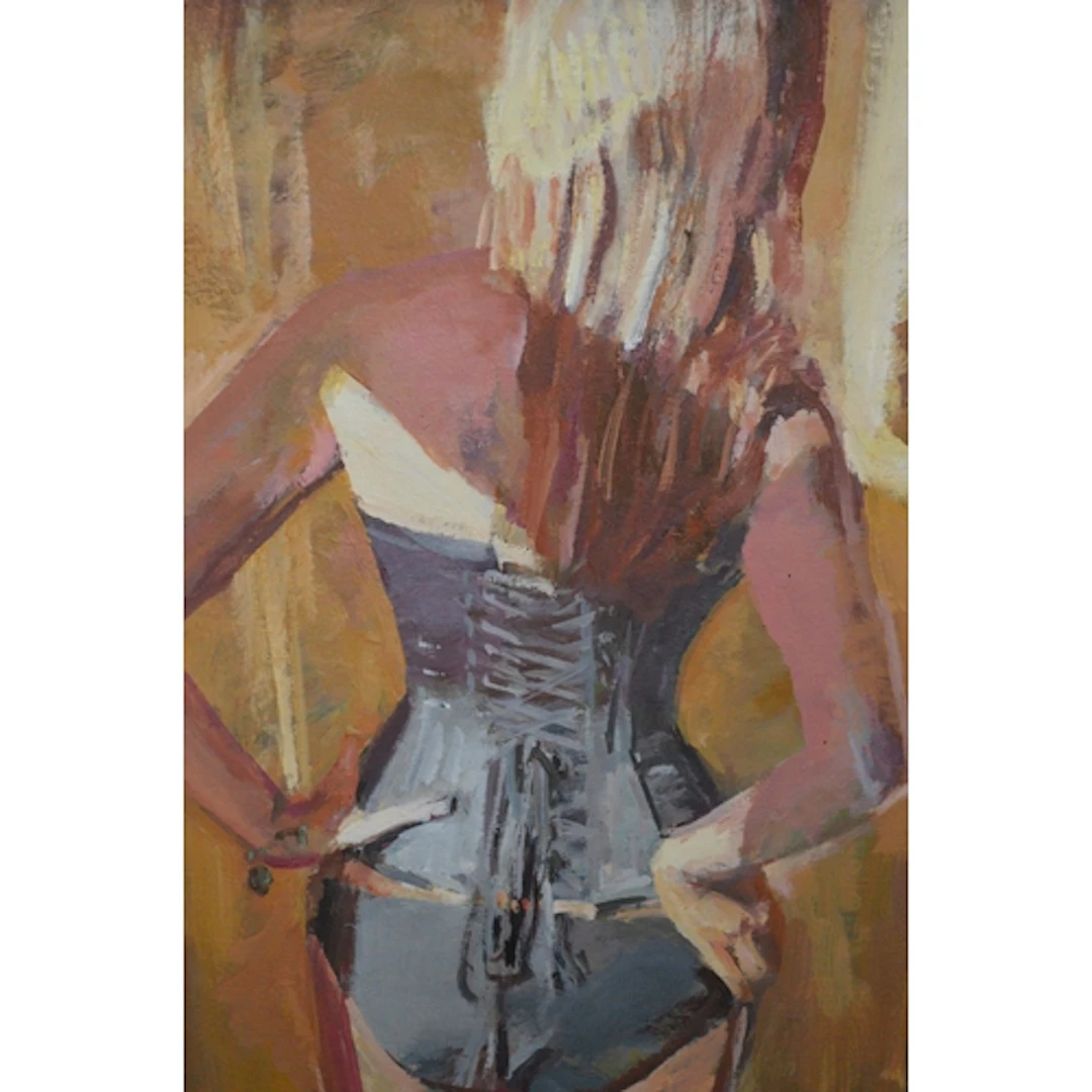 Julian Gordon Mitchell, 20th Century oil on canvas, study of...