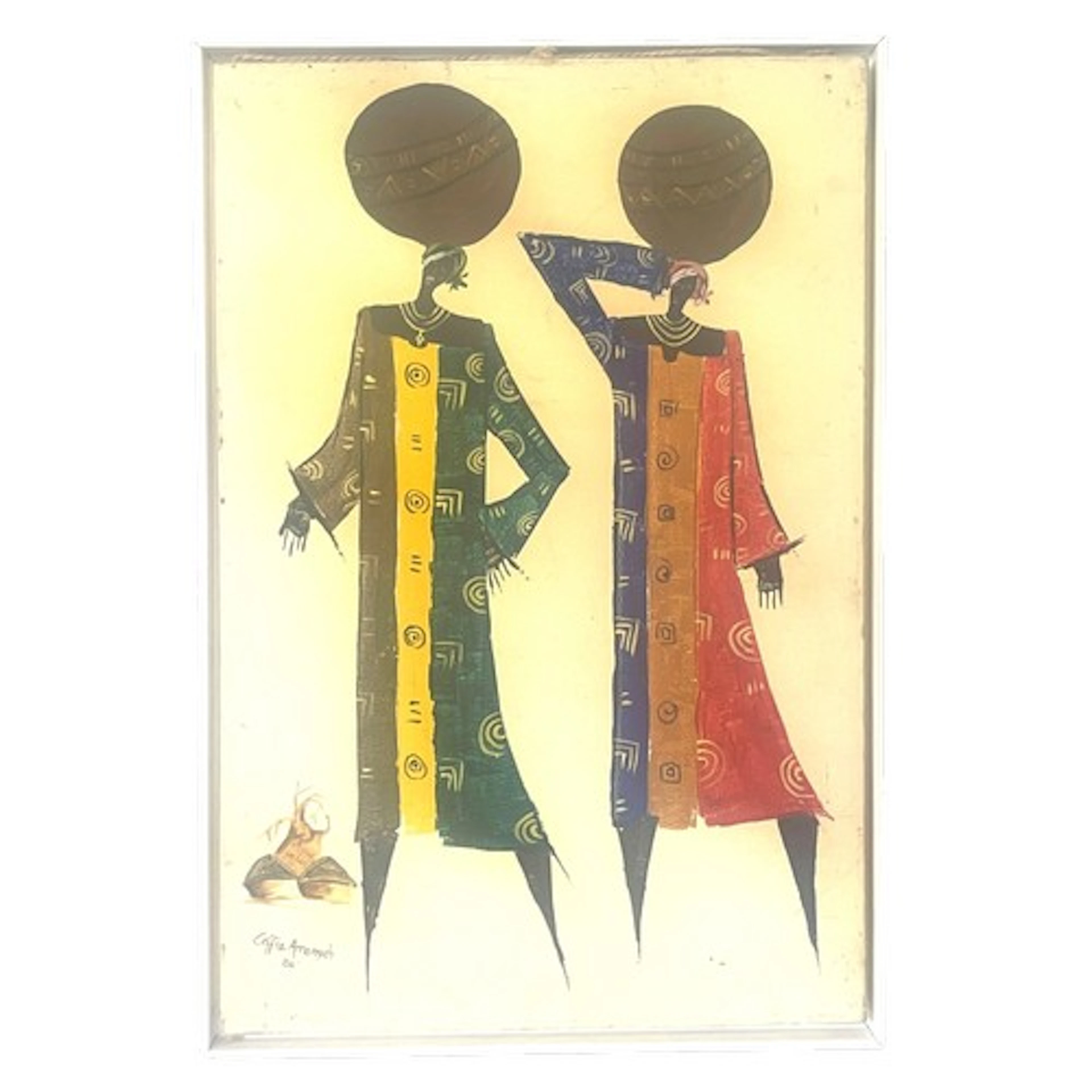 Ebenezer Coffie Amenyah (Ghanaian), signed lower left - Coff...