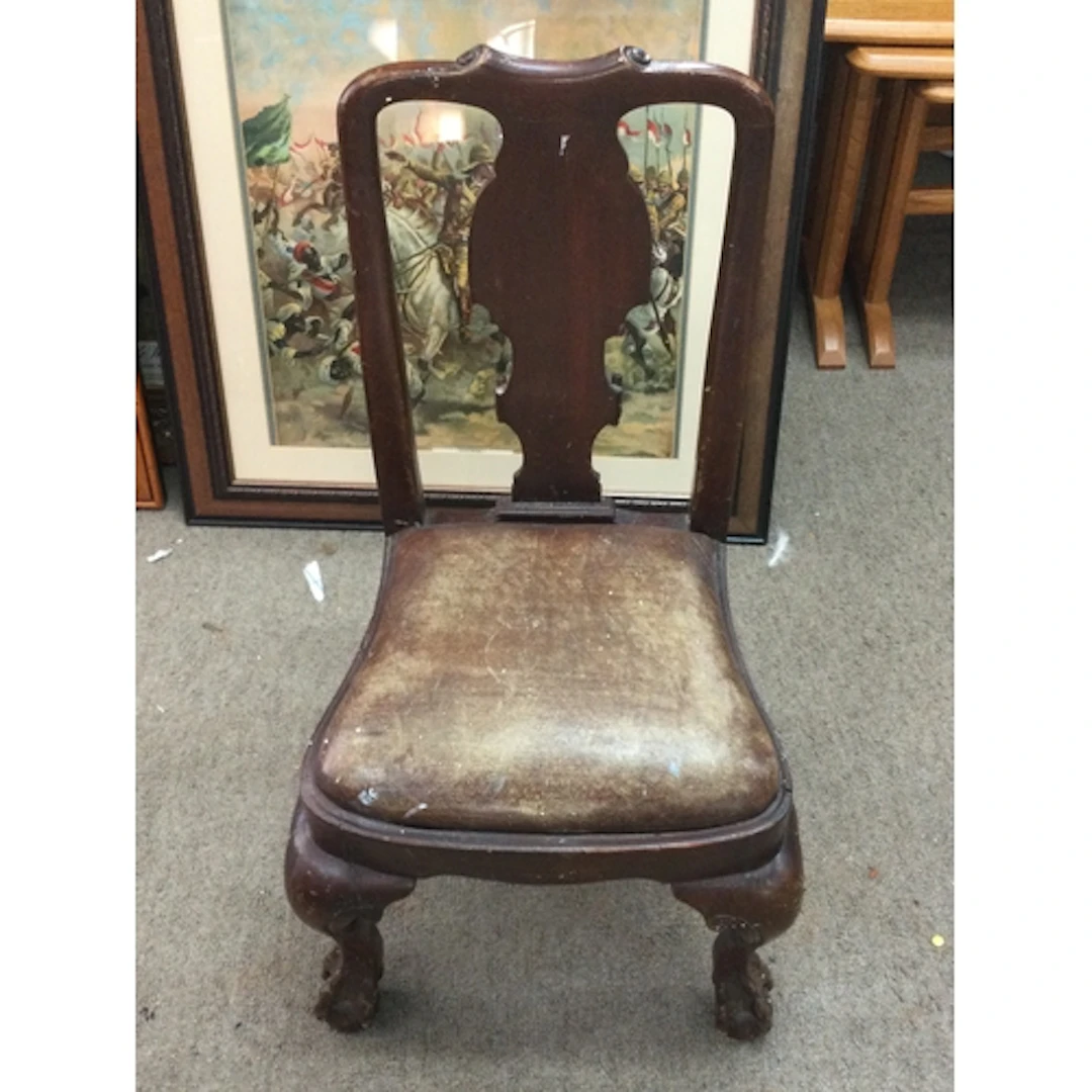 Small George III - style mahogany Childs chair 64cm X 37...
