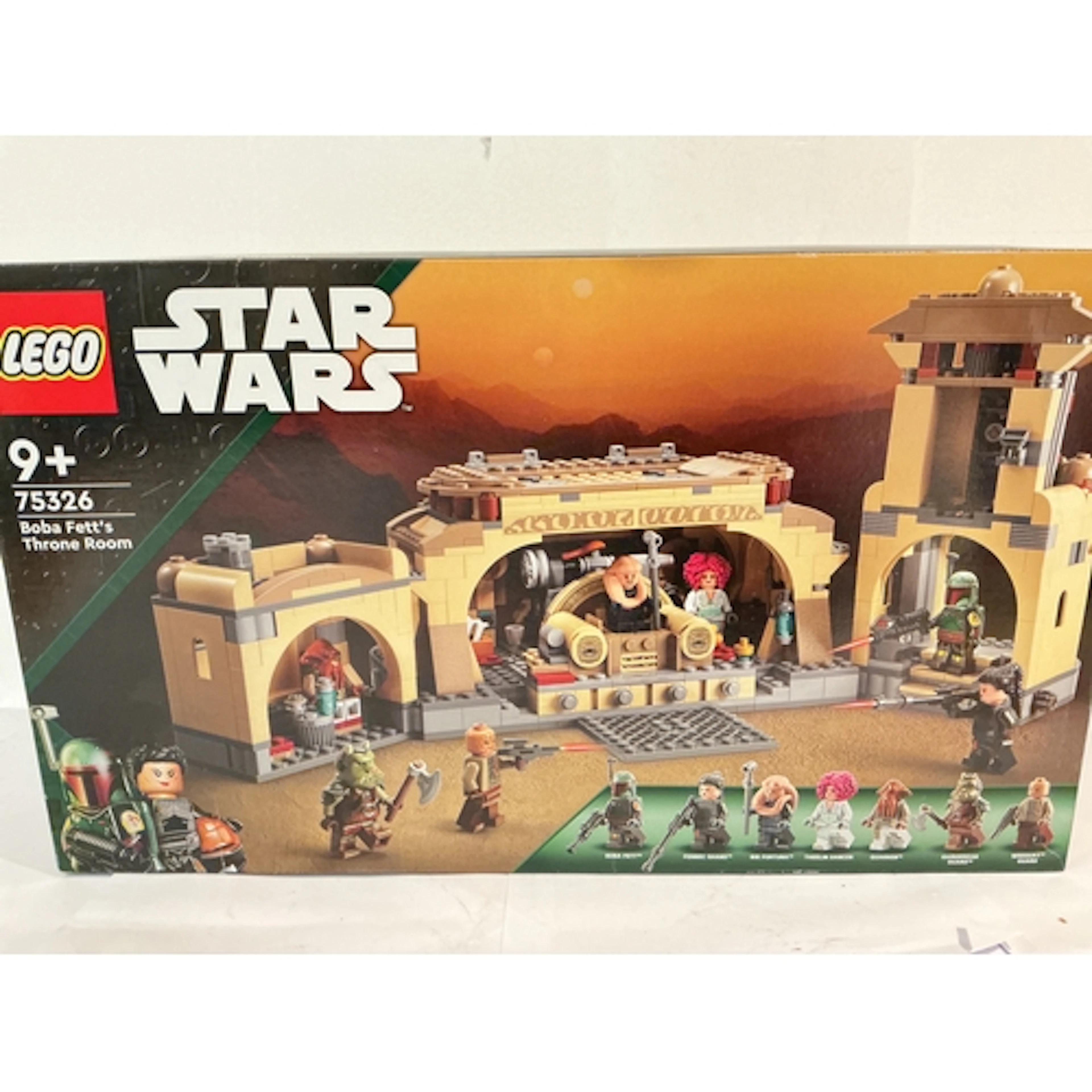 A Boxed And Sealed Lego Star Wars Boba Fetts Throne Room #75...