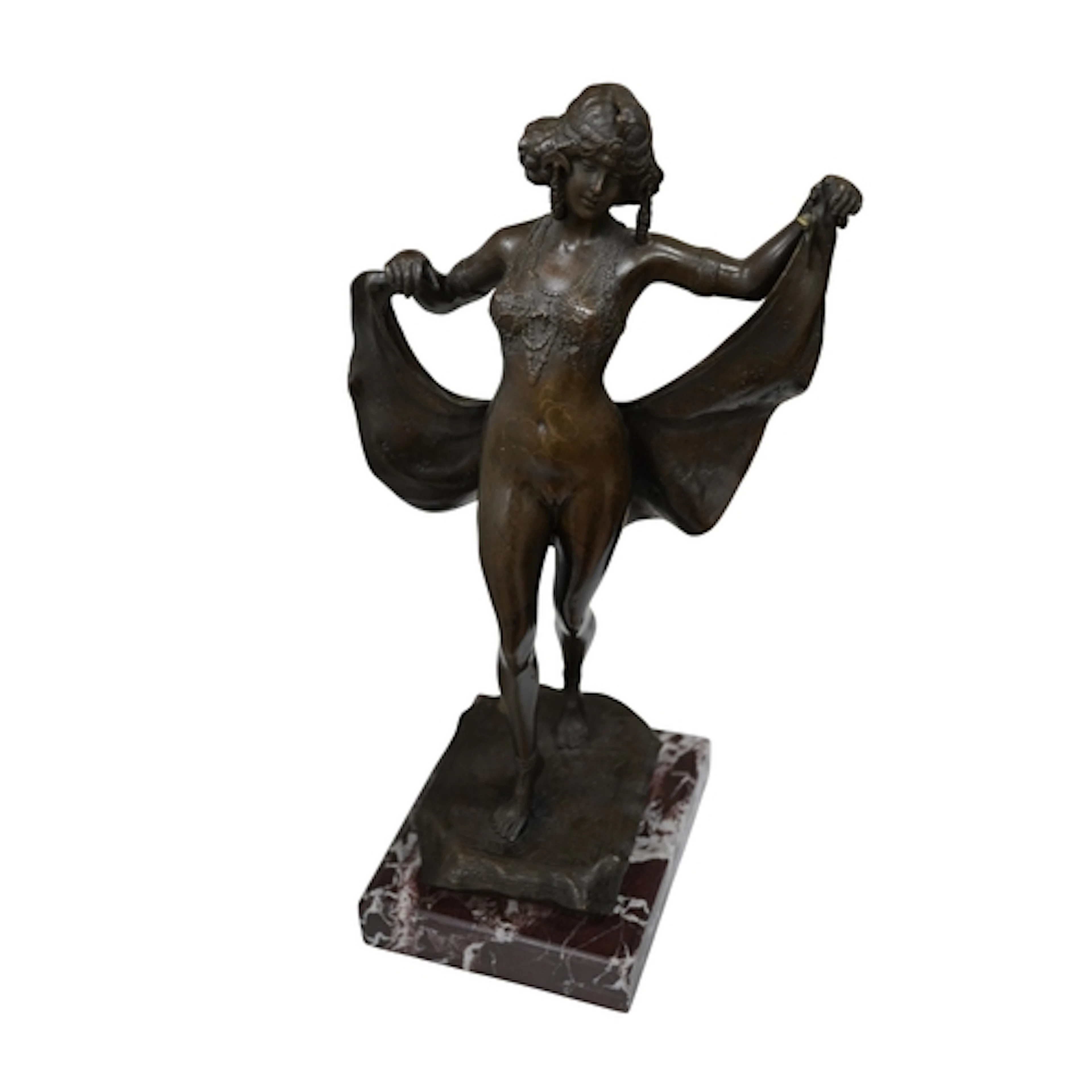 After Ferdinand Preiss (1882-1943), an Art Deco style bronze...