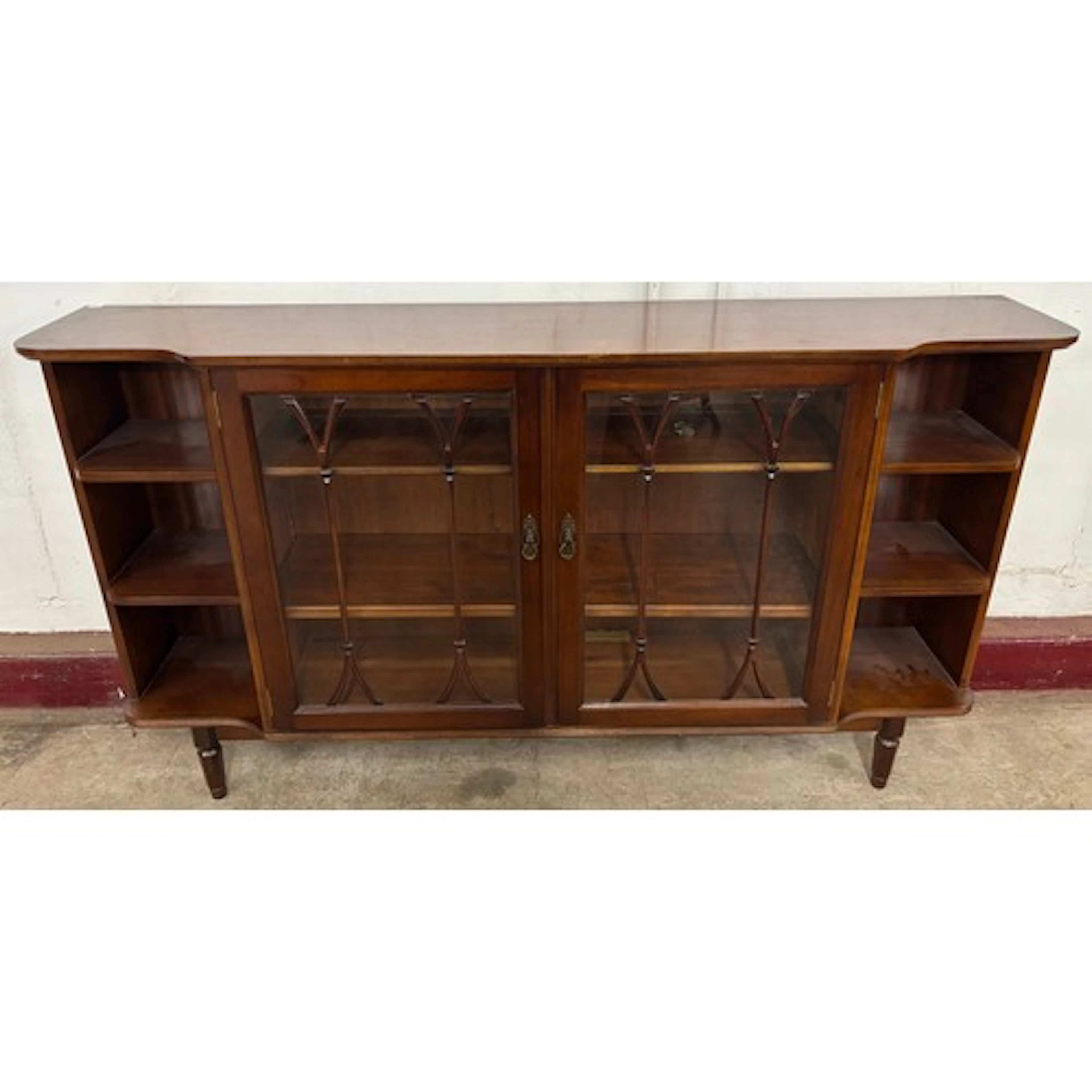 A Regency style mahogany bookcase