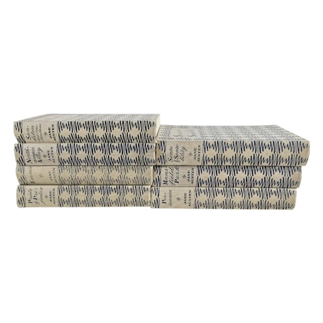 JANE AUSTEN, A SET OF EARLY 20TH CENTURY HARDBACK BOOKS Seve...