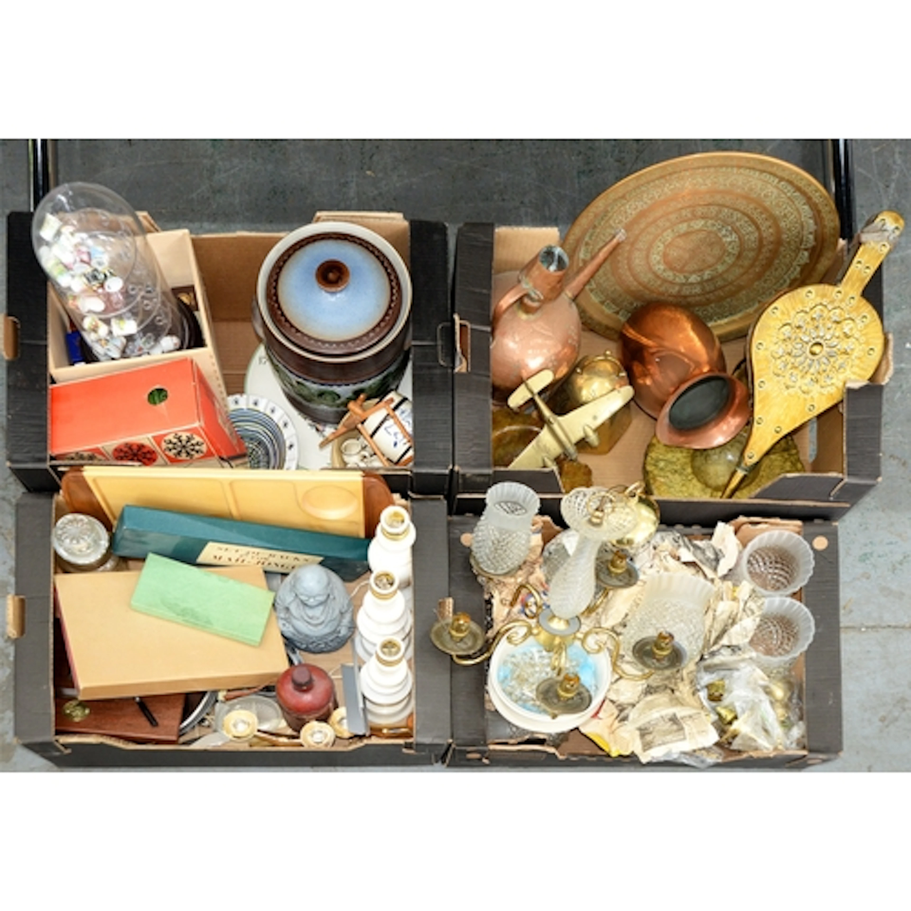 Miscellaneous early 20th century and later metalware to incl...