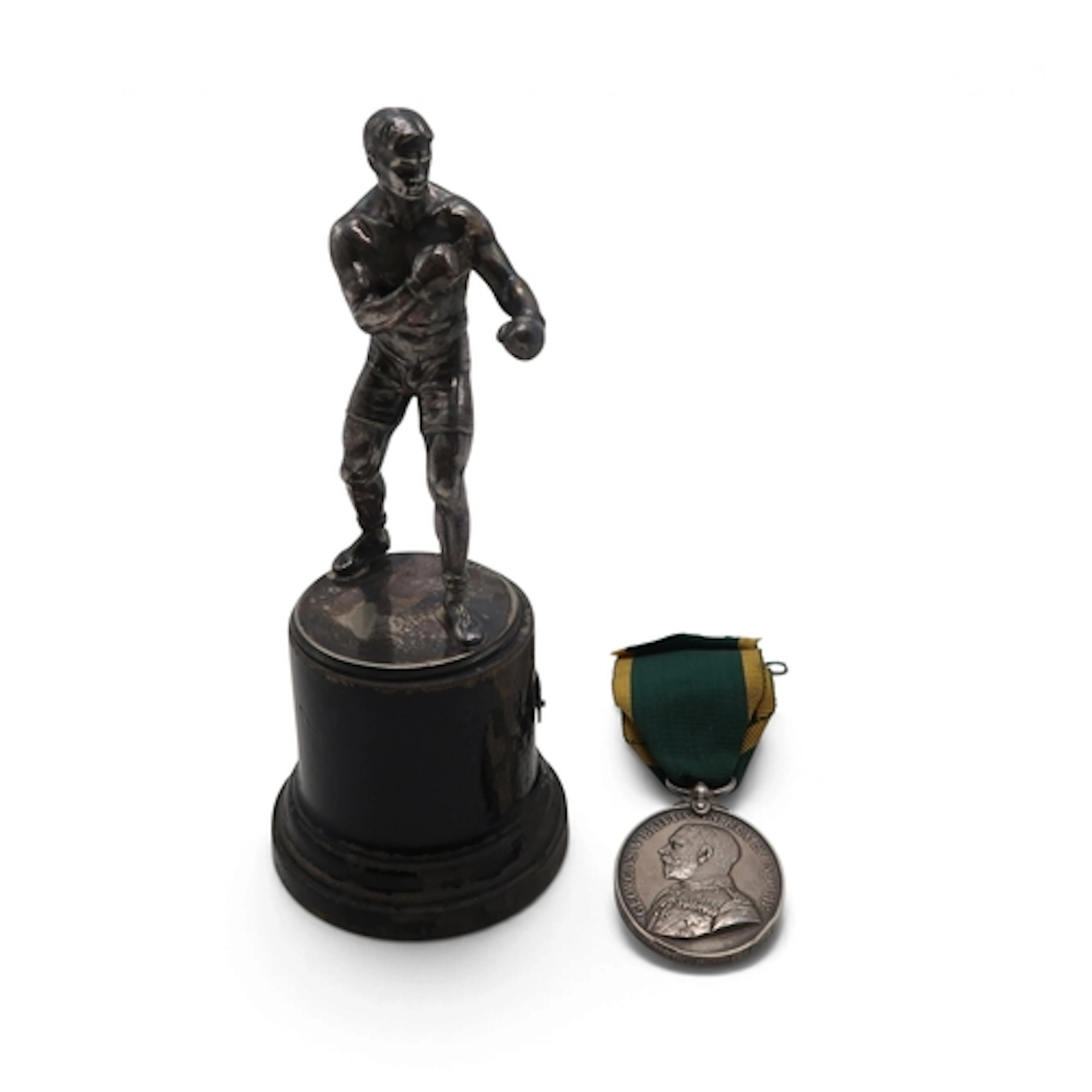 A George V Territorial Efficiency Medal, named to 635 Cpl. D...