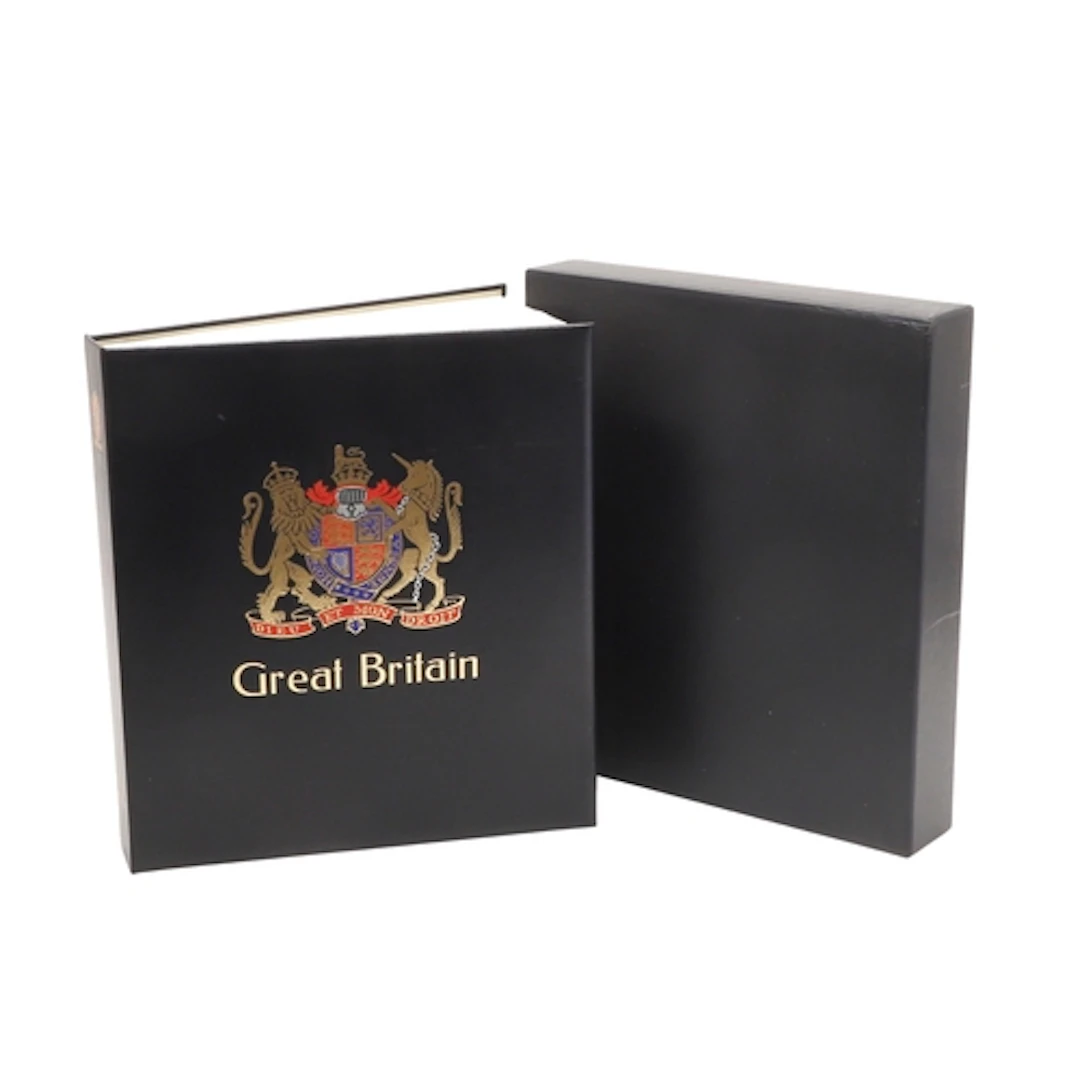GREAT BRITAIN STAMP ALBUM. An excellent GB 1840-1970 collect...