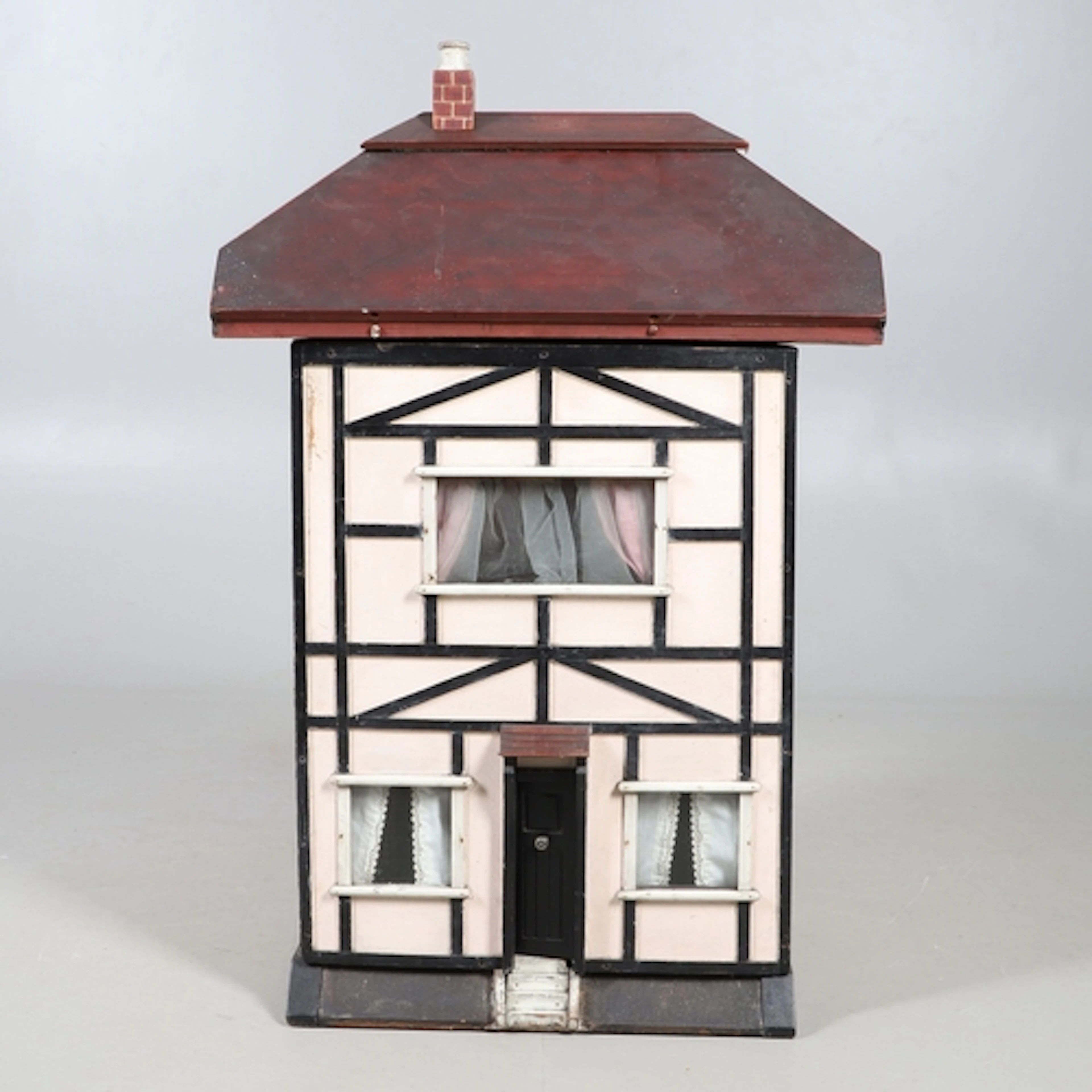 ANTIQUE DOLLS HOUSE & DOLLS HOUSE FURNITURE & ACCESSORIES. I...