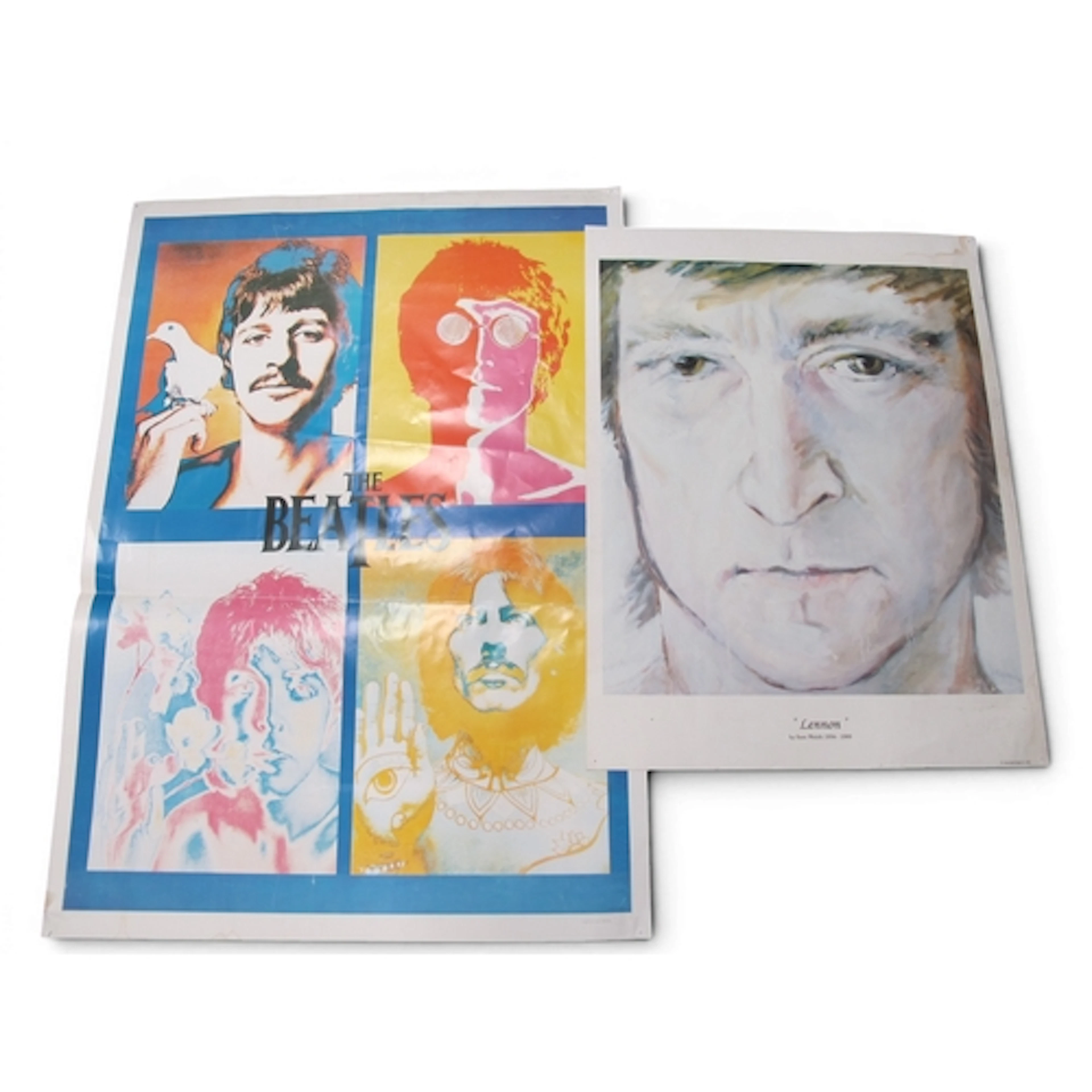 Richard Avedon The Beatles Psychedelic reproduction poster, ...