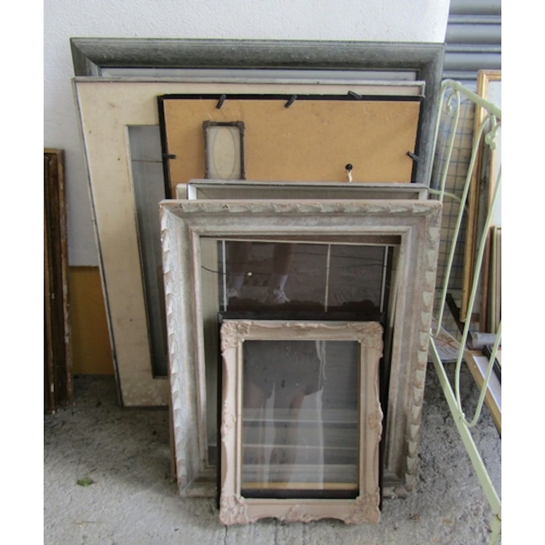 Collection of Various Frames Quantity as Photographed