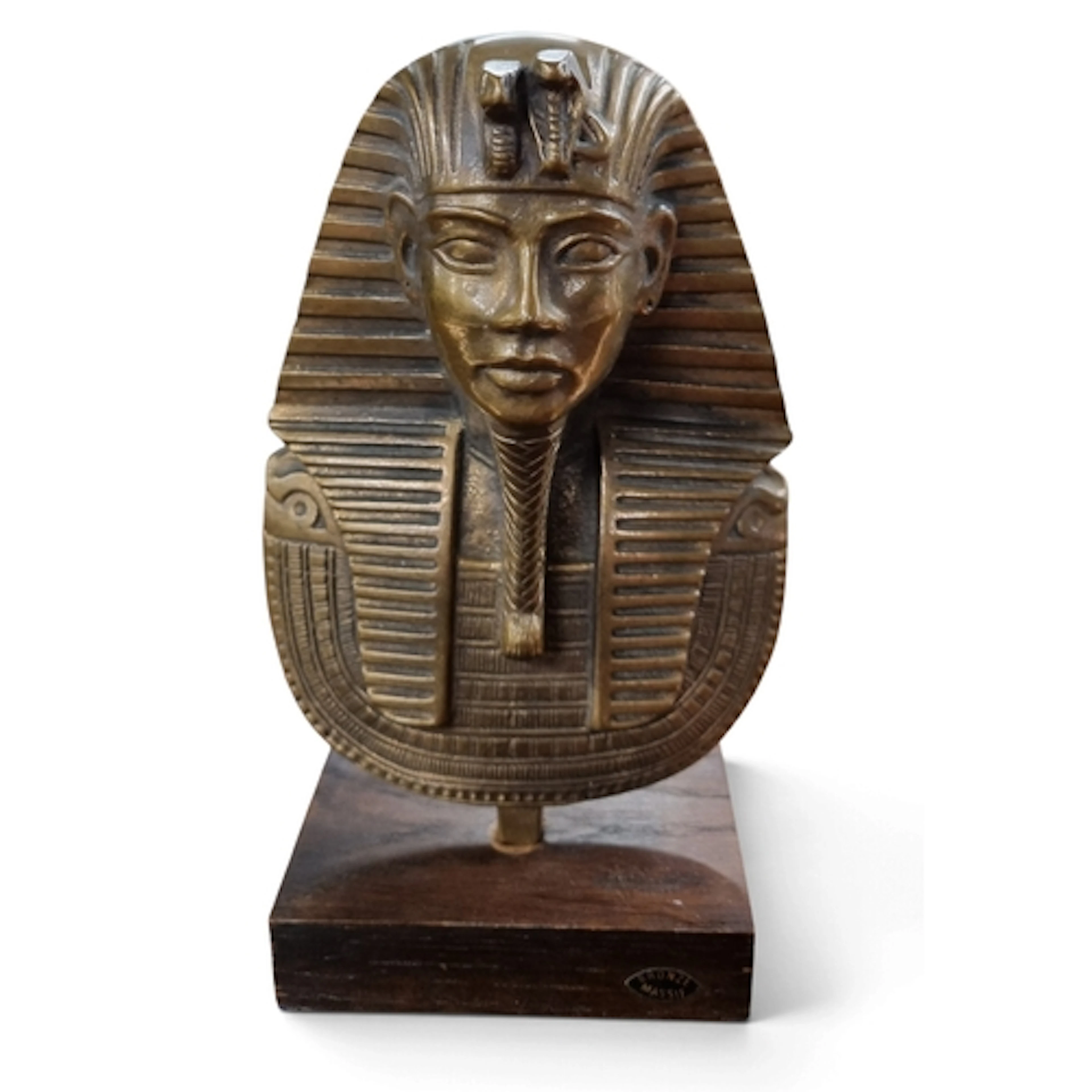 A very good Bronze Figure of a Pharoah. H 20 cm approx.