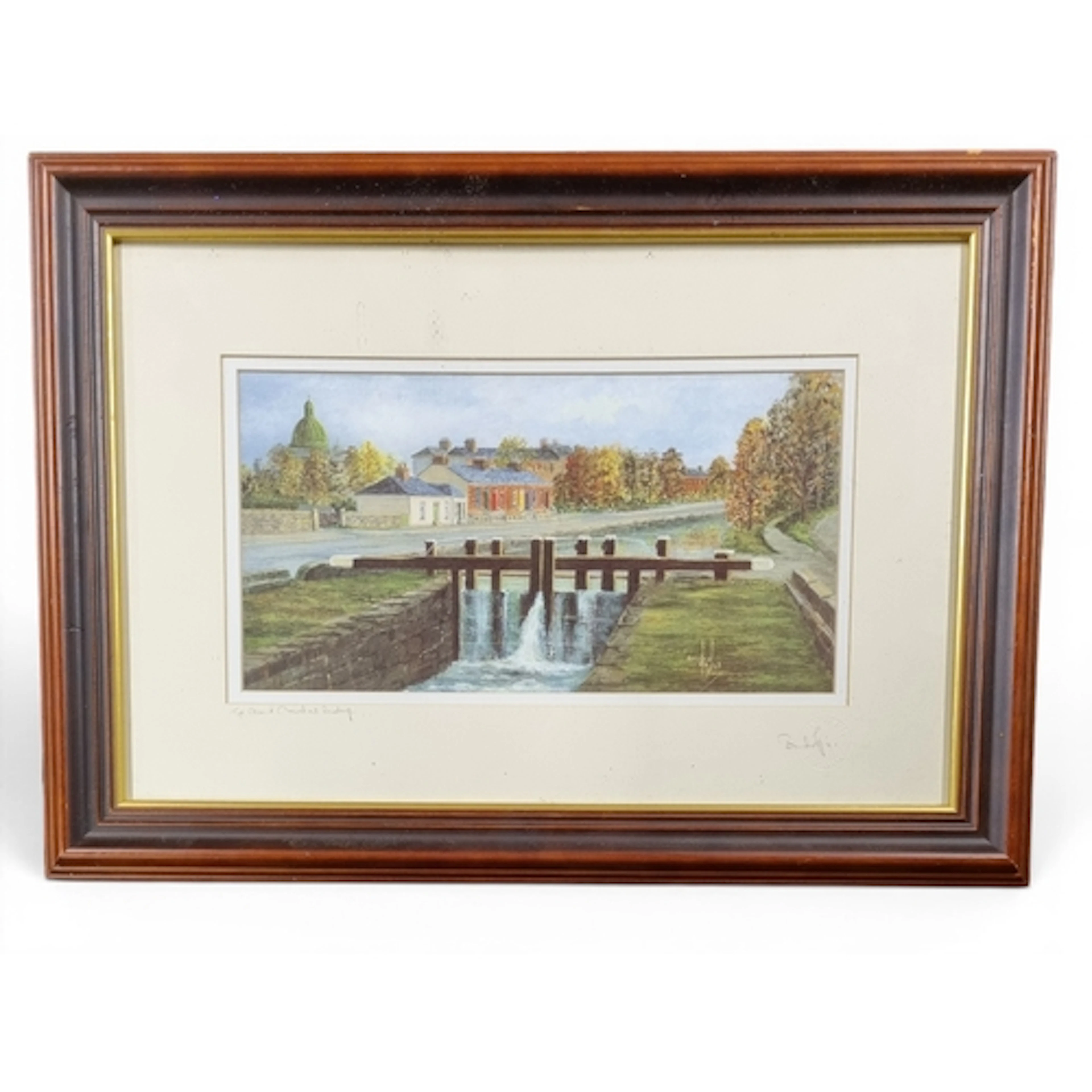 A set of four well framed artist proof Lithographs by Branda...