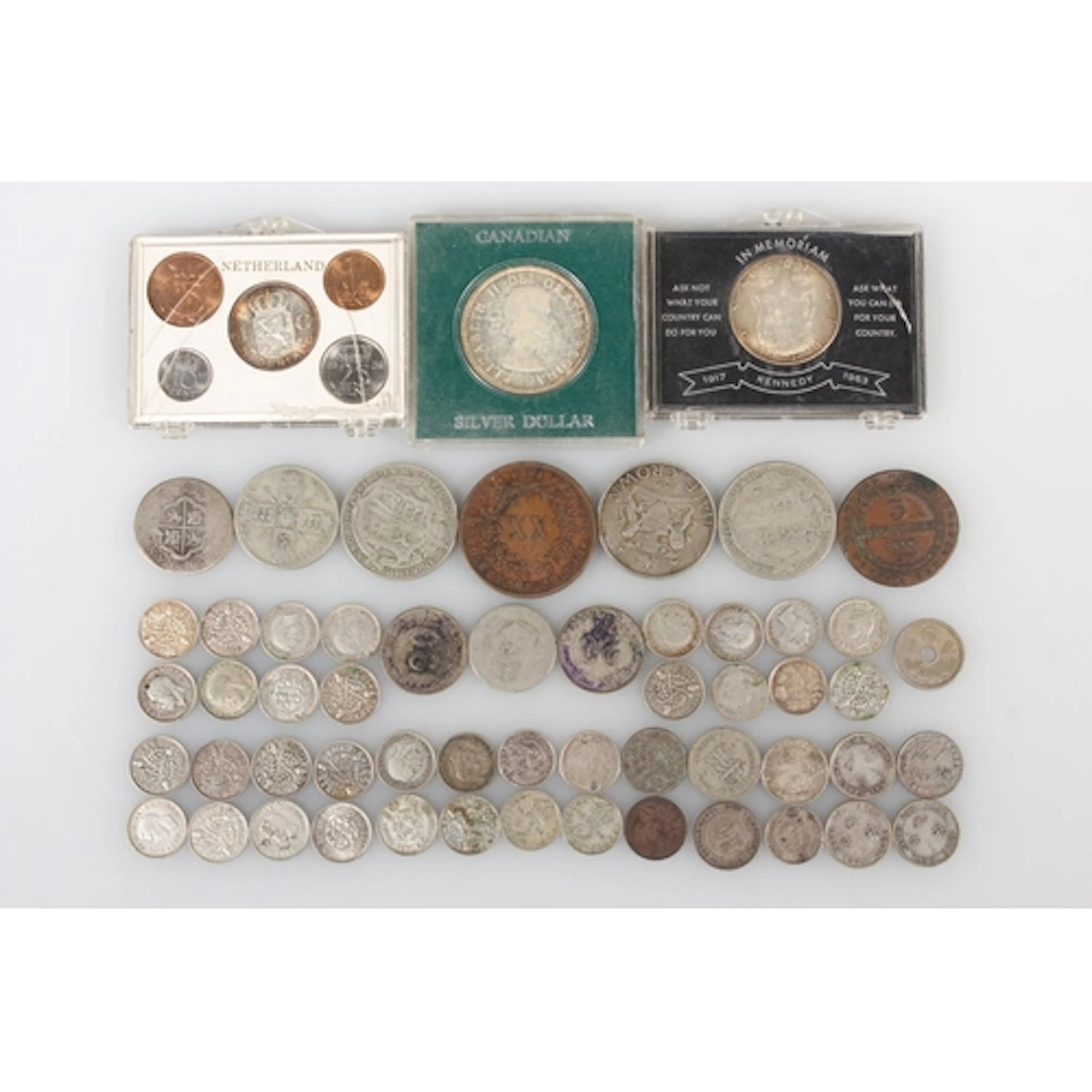 UNITED KINGDOM 500 grade silver (1920-1946) coins from circu...