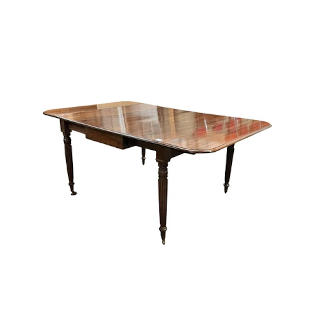A George IV mahogany Pembroke extending dining table, length...