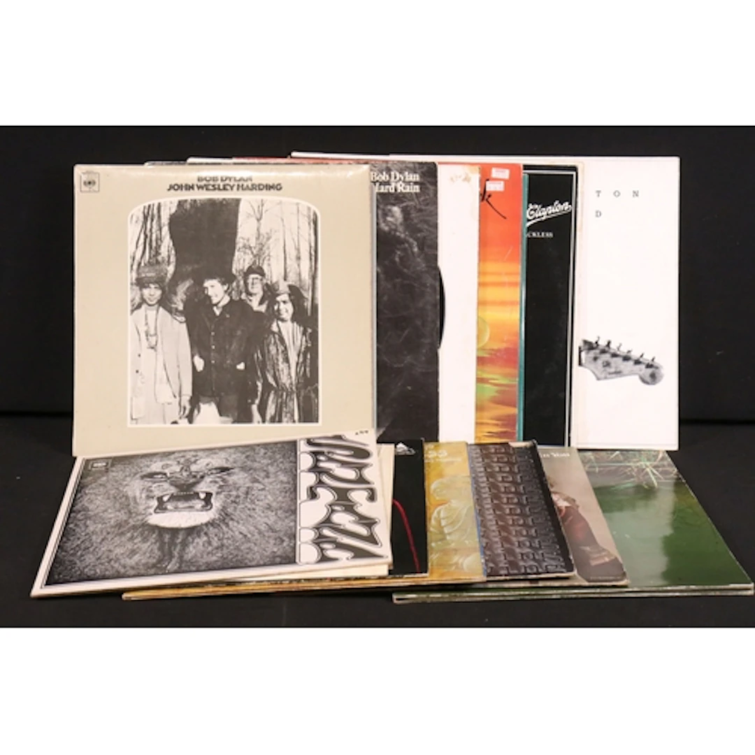 Vinyl - 14 Rock and Pop LP’s to include: Bob Dylan x 2, Pet ...