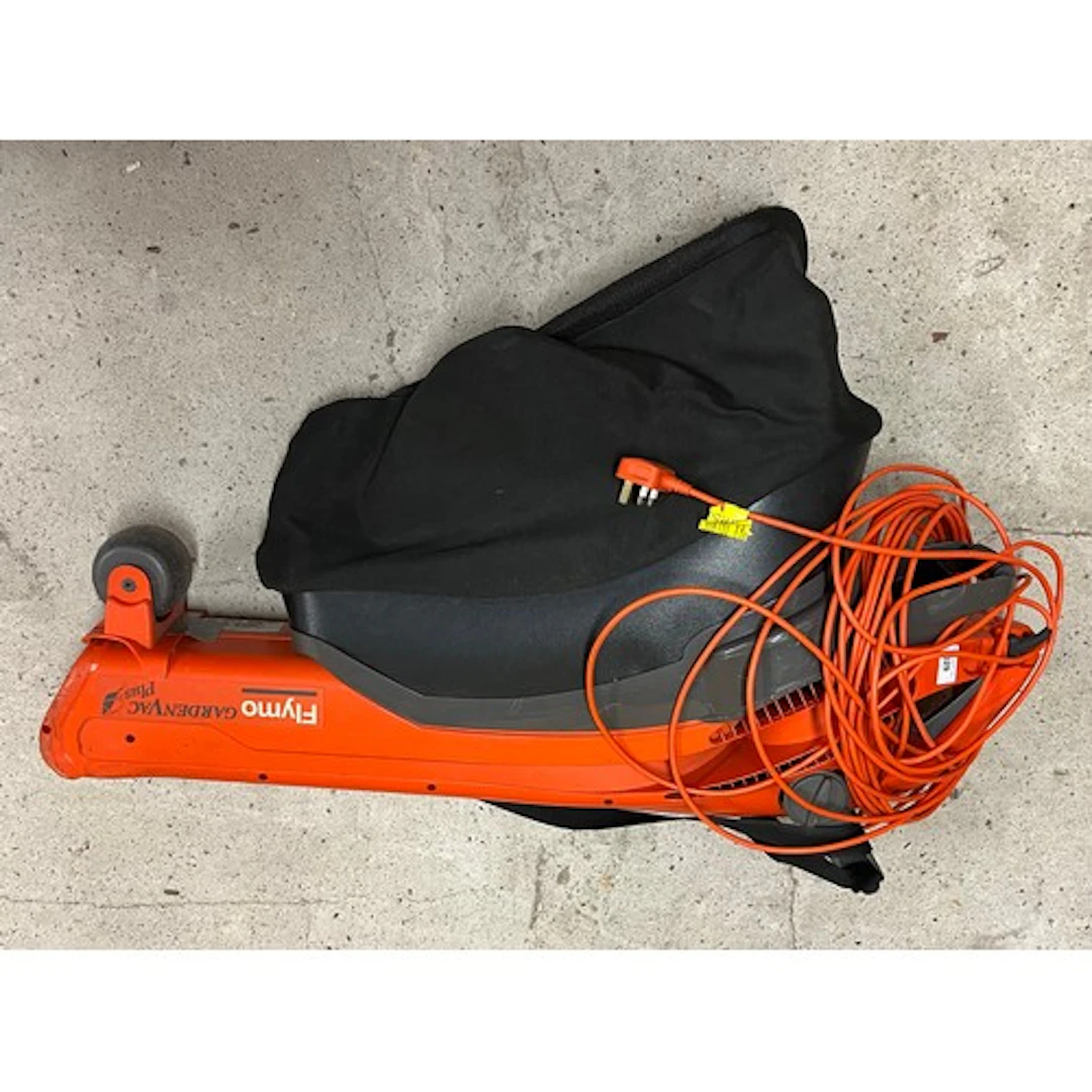 Flymo electric garden vacuum.