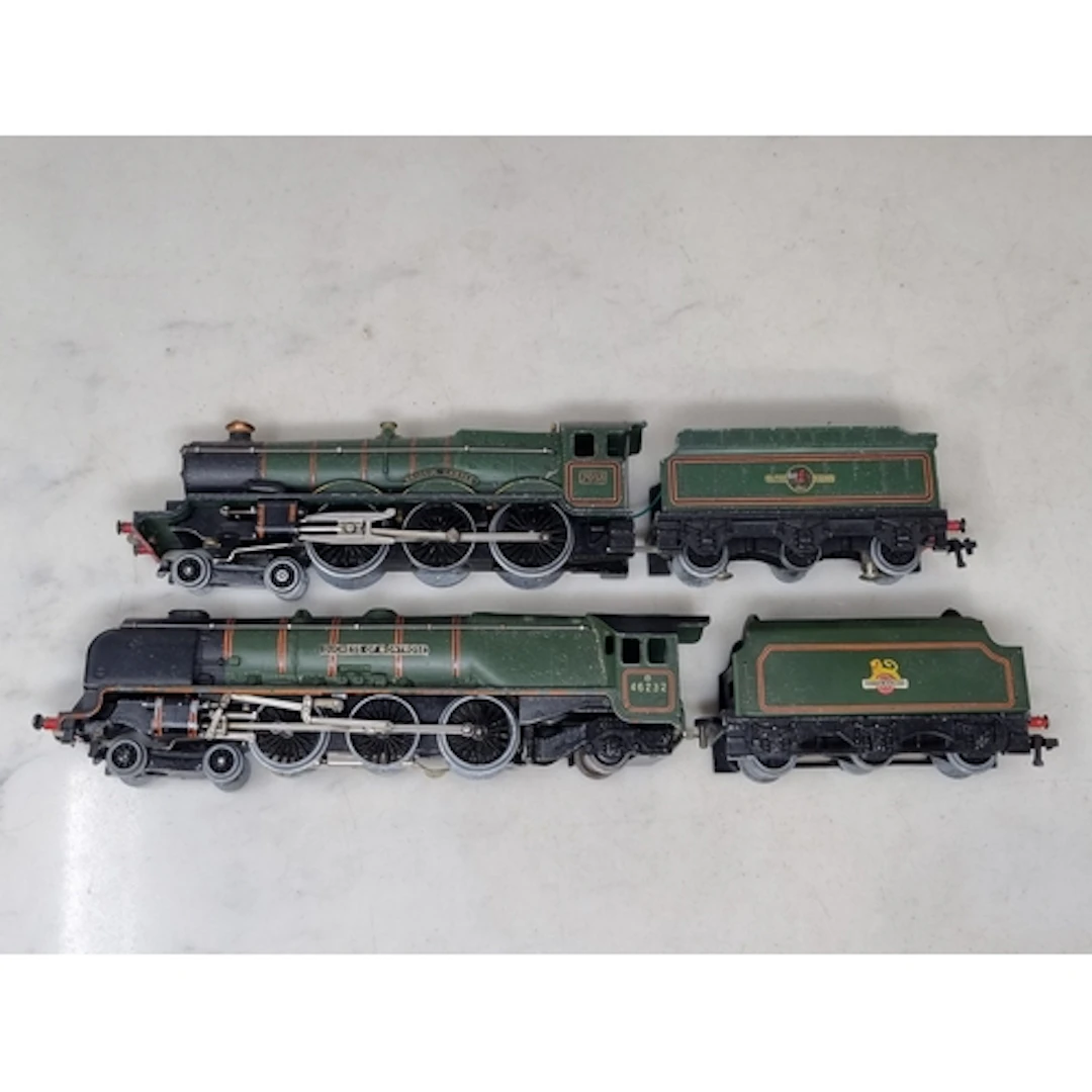 An unboxed Hornby Dublo EDLT20 'Bristol Caste' Locomotive an...