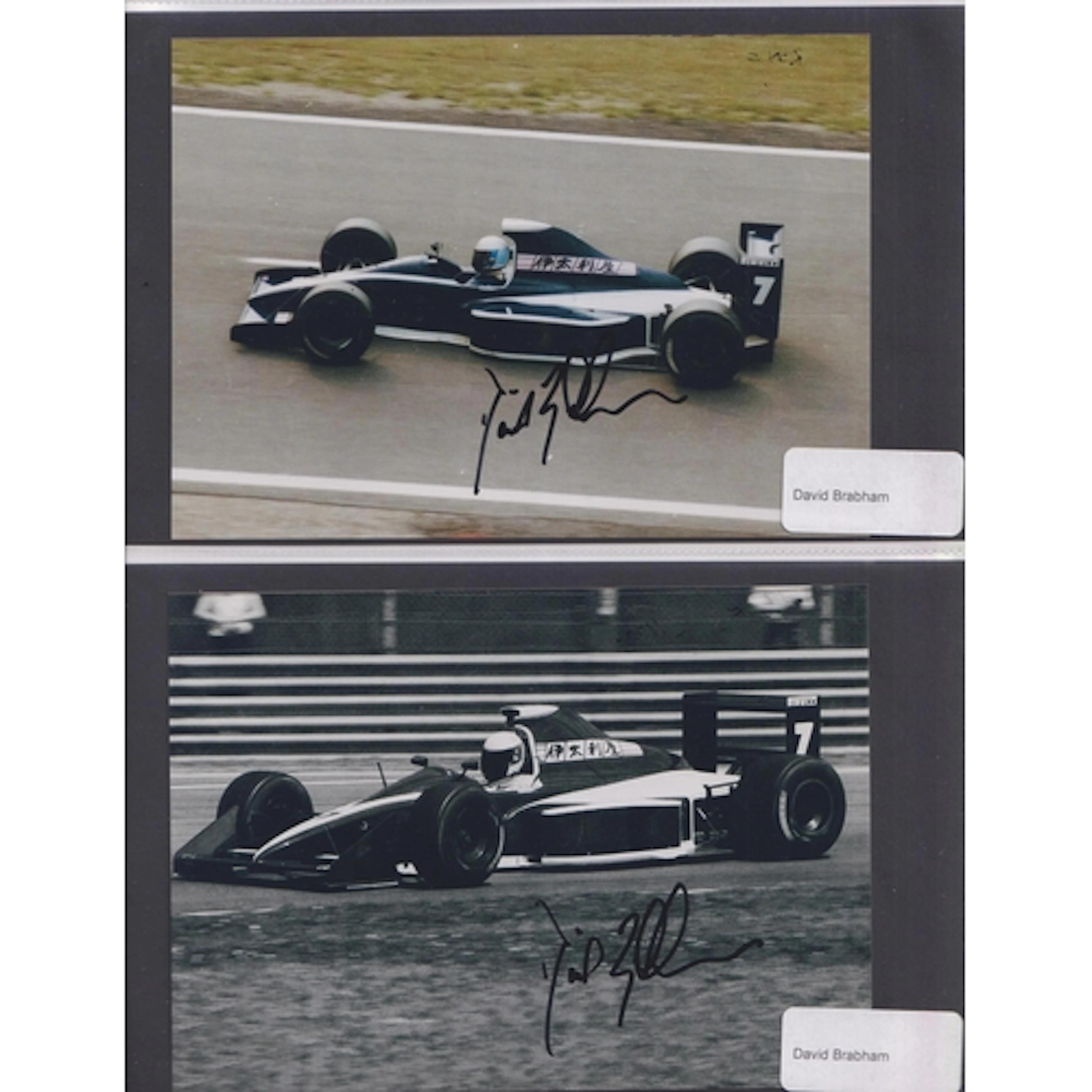 A collection of x300 Formula 1 related signed FDCs, Photos a...