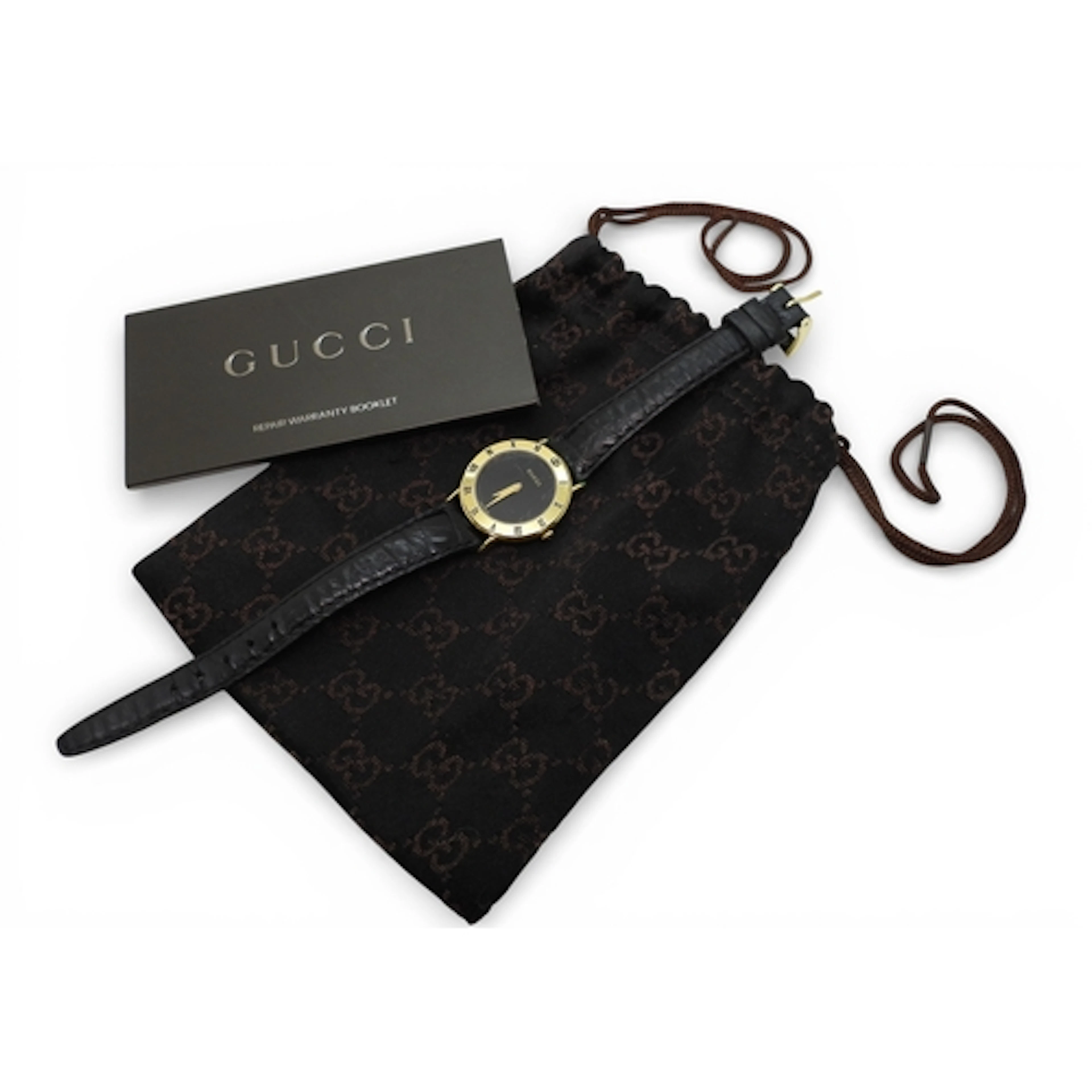 A gold plated ladies Gucci 3000L , issue number 0254519 watc...