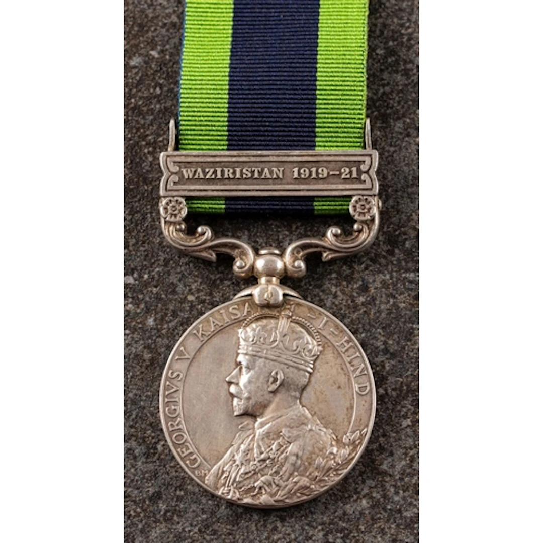 A KGV India General Service Medal with Waziristan 1919-21 cl...