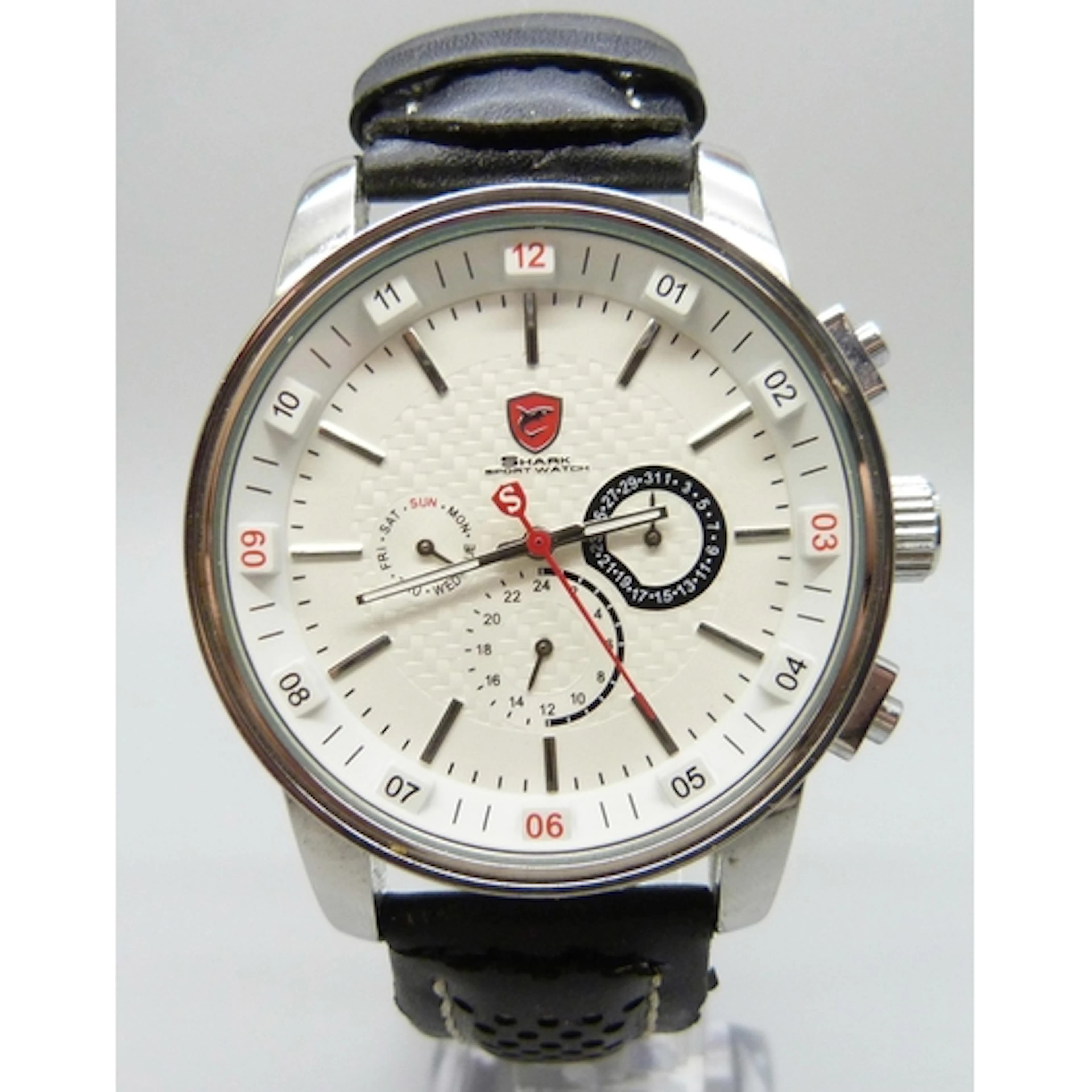 A Shark Sport Watch stainless steel chronograph wristwatch, ...
