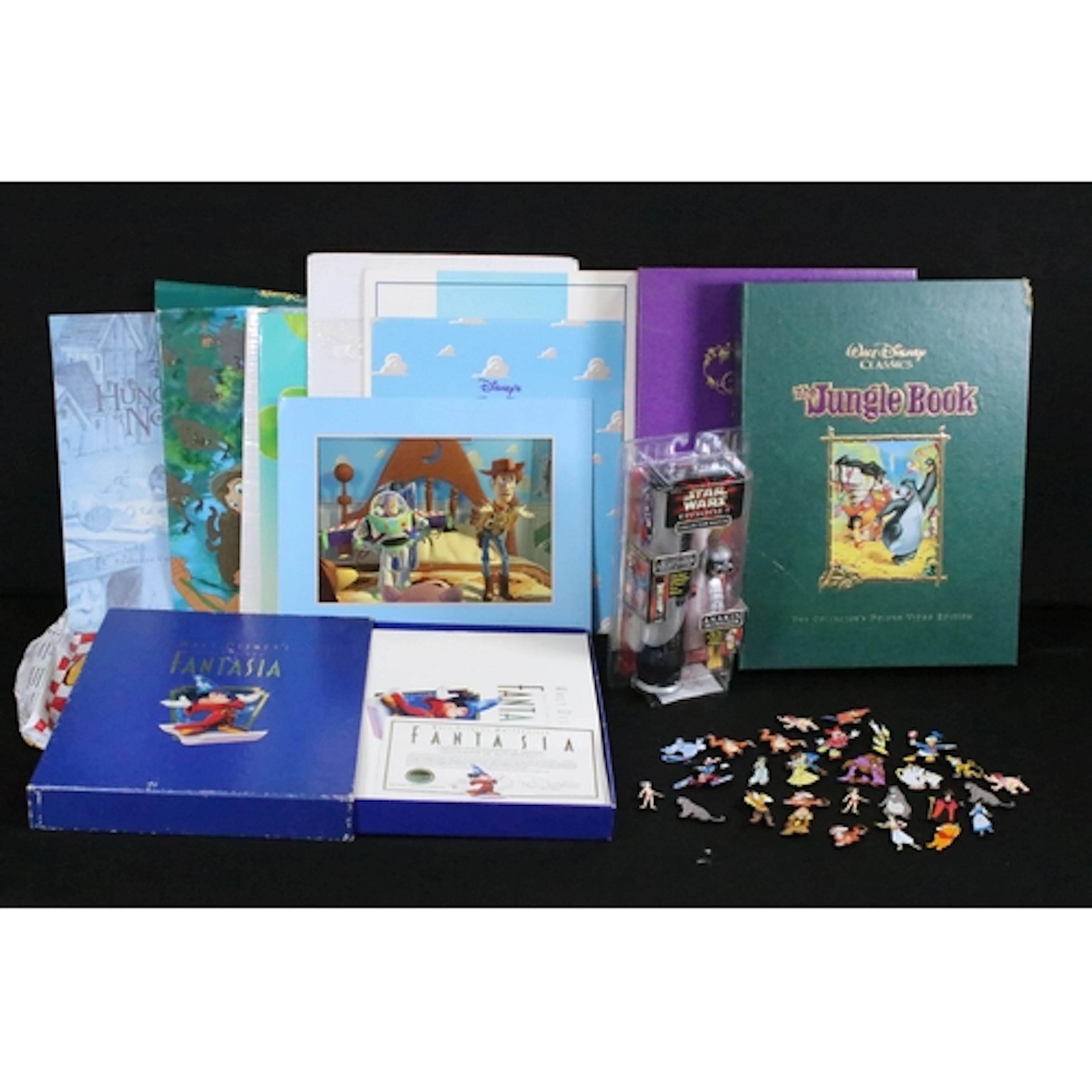 Three boxed Walt Disney Classics Collector's Deluxe Video Ed...