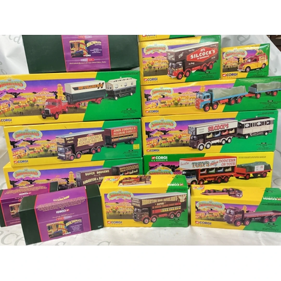 A Collection Of Corgi Classic Showman’s Range. No Rese...