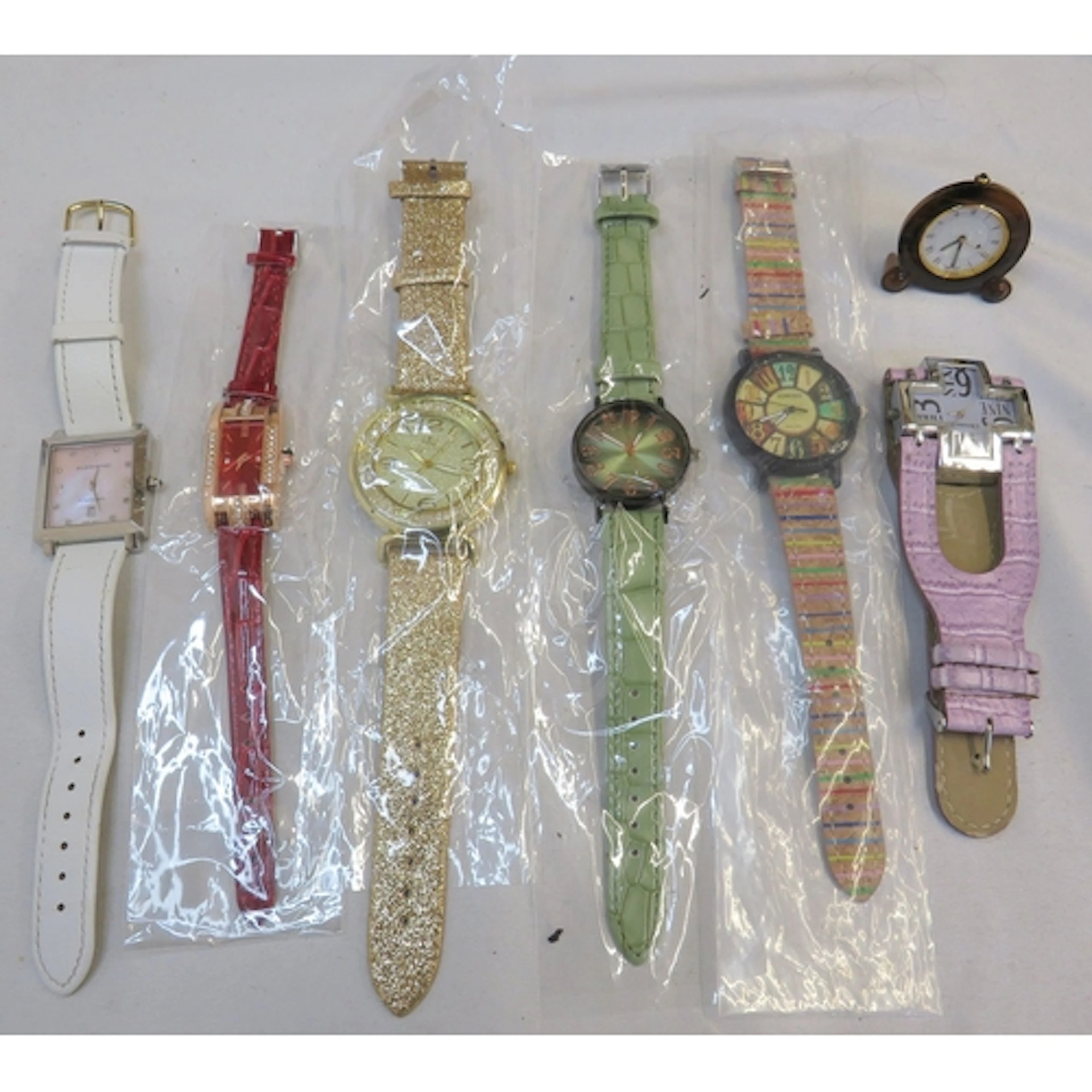 Ladies Wristwatches incl. Klaus-Kobeck square mother of pear...