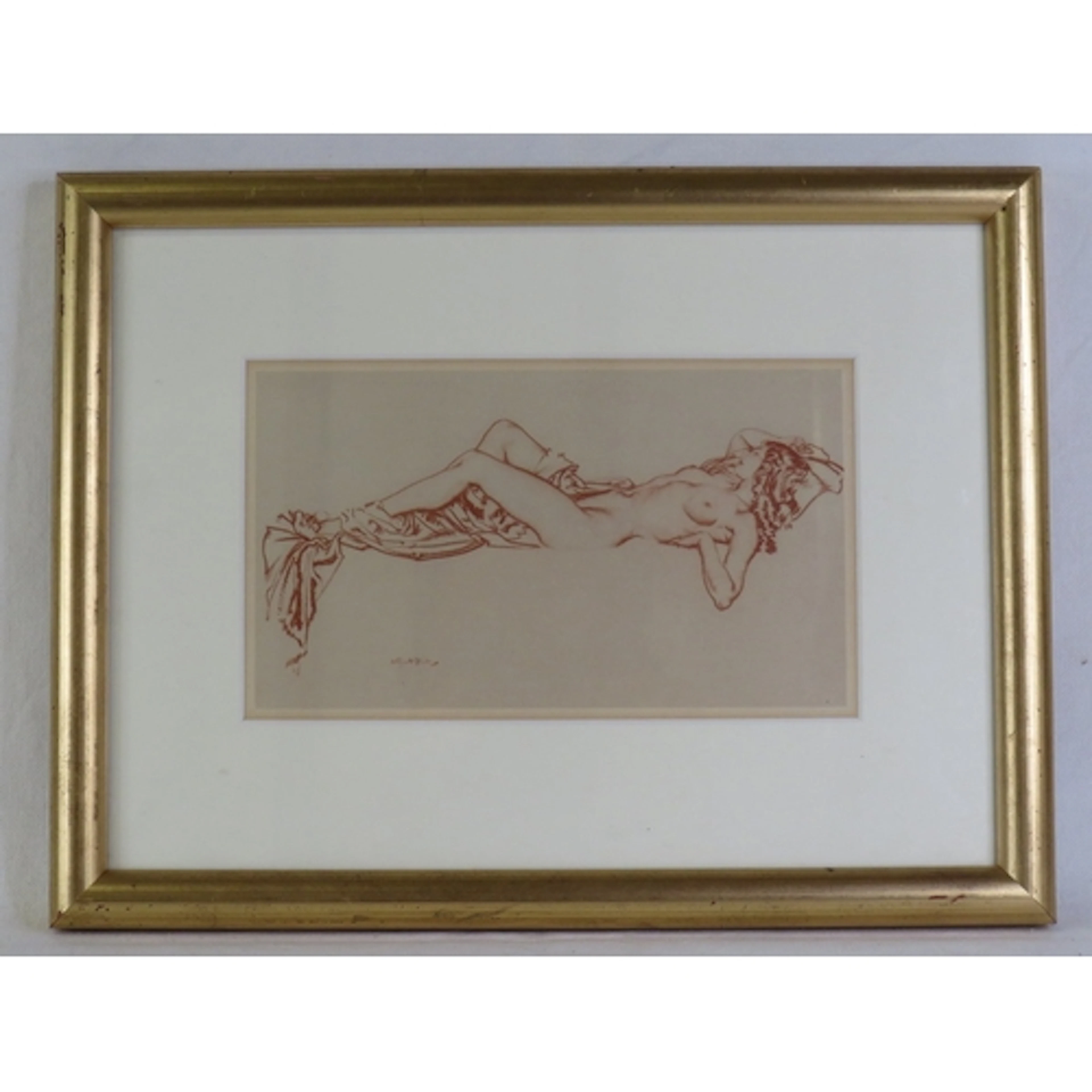 F/g Print Nude Woman by William Russell Flint (1880-1969) ap...