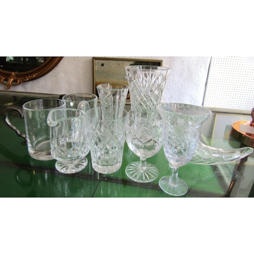 Collection of Various Crystal Including Irish Examples Quant...