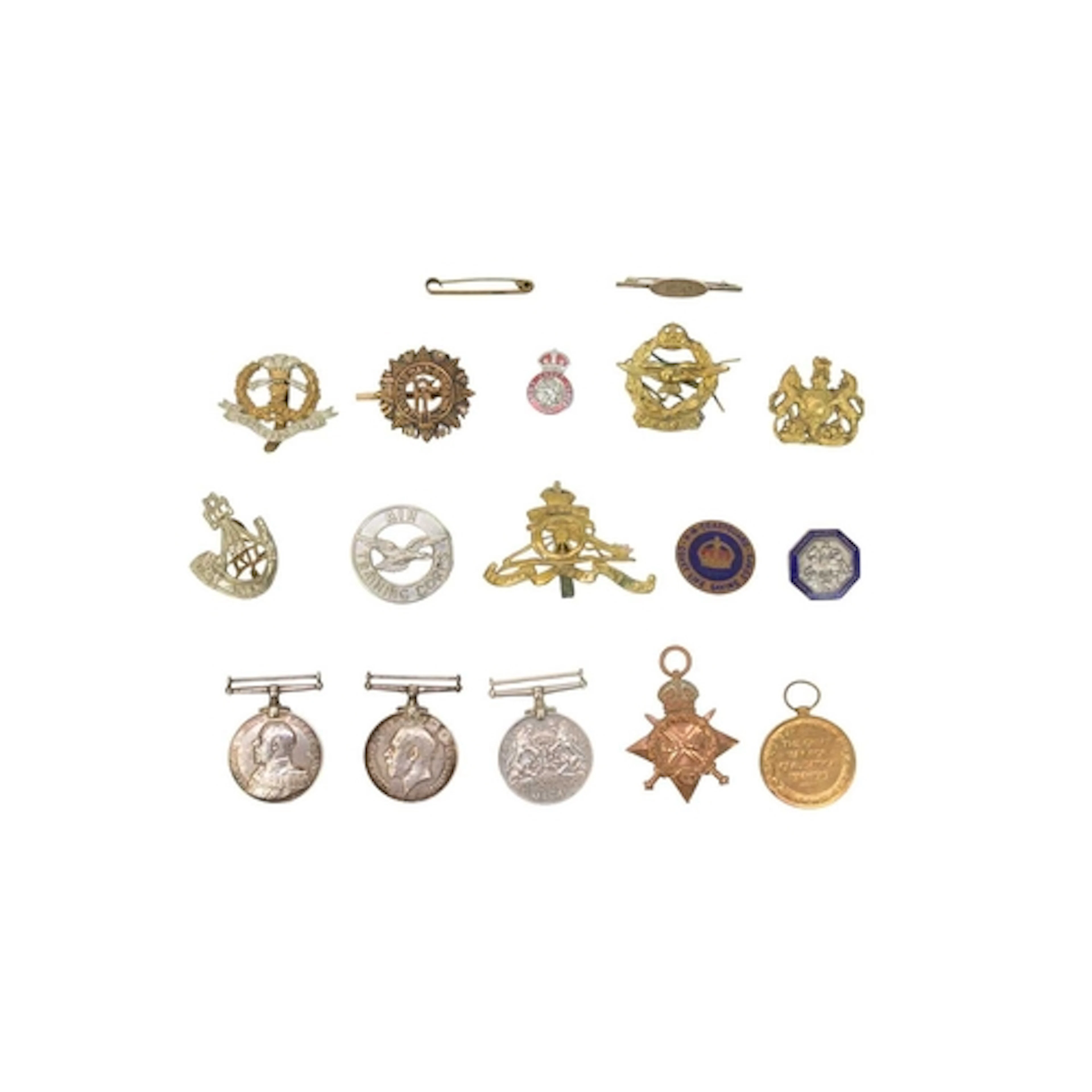A WWI group of four medals. To Smn R Orchard, A3315, RNR, co...