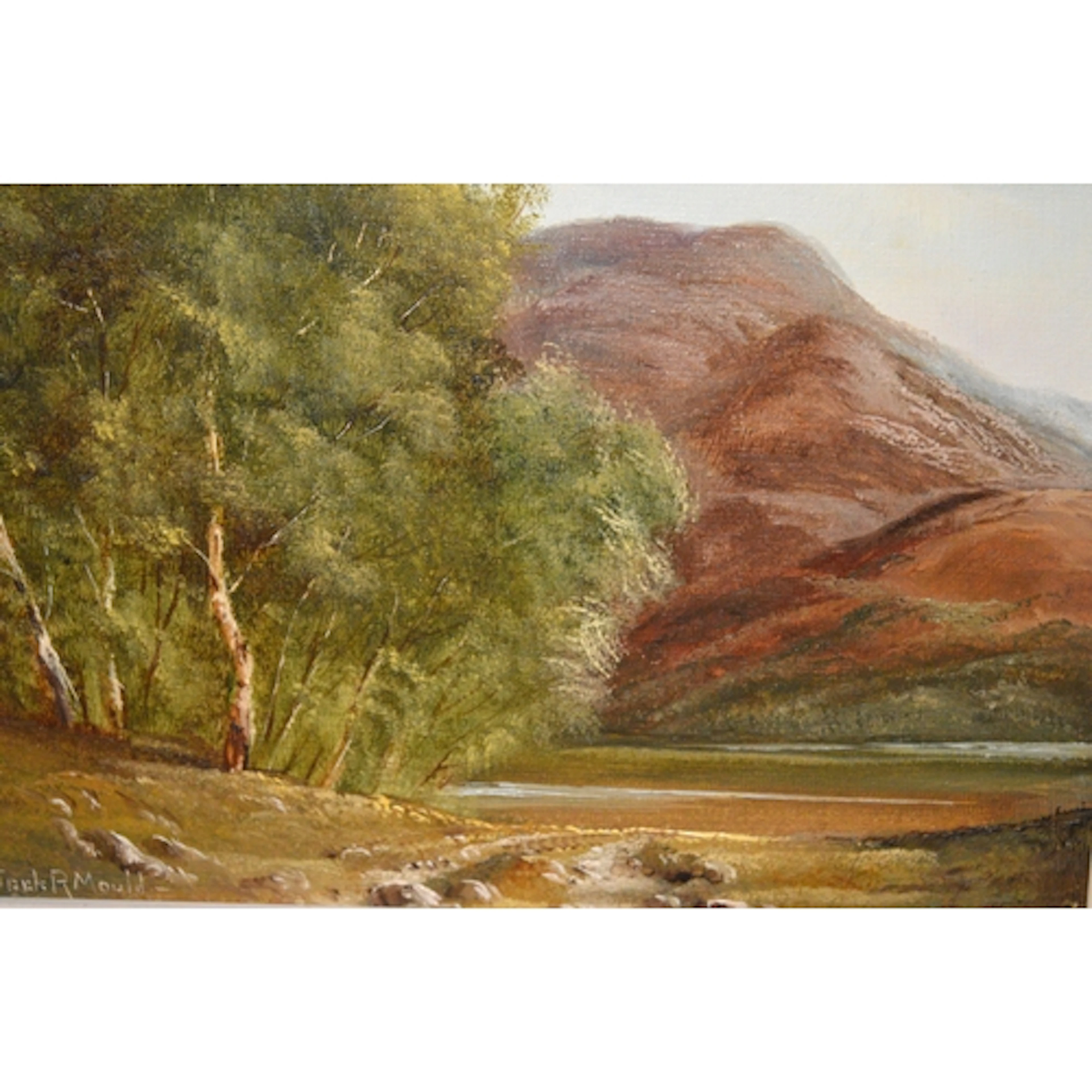 Jack R. Mould, oil on board, ' Loch an Eilein ', signed, 23 ...