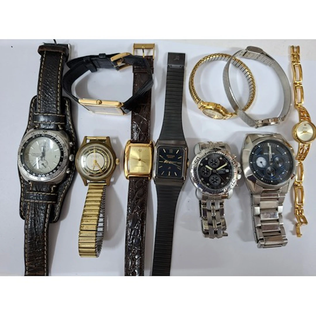 Mixed watches to include a Charles Jourdan gold tone dress w...