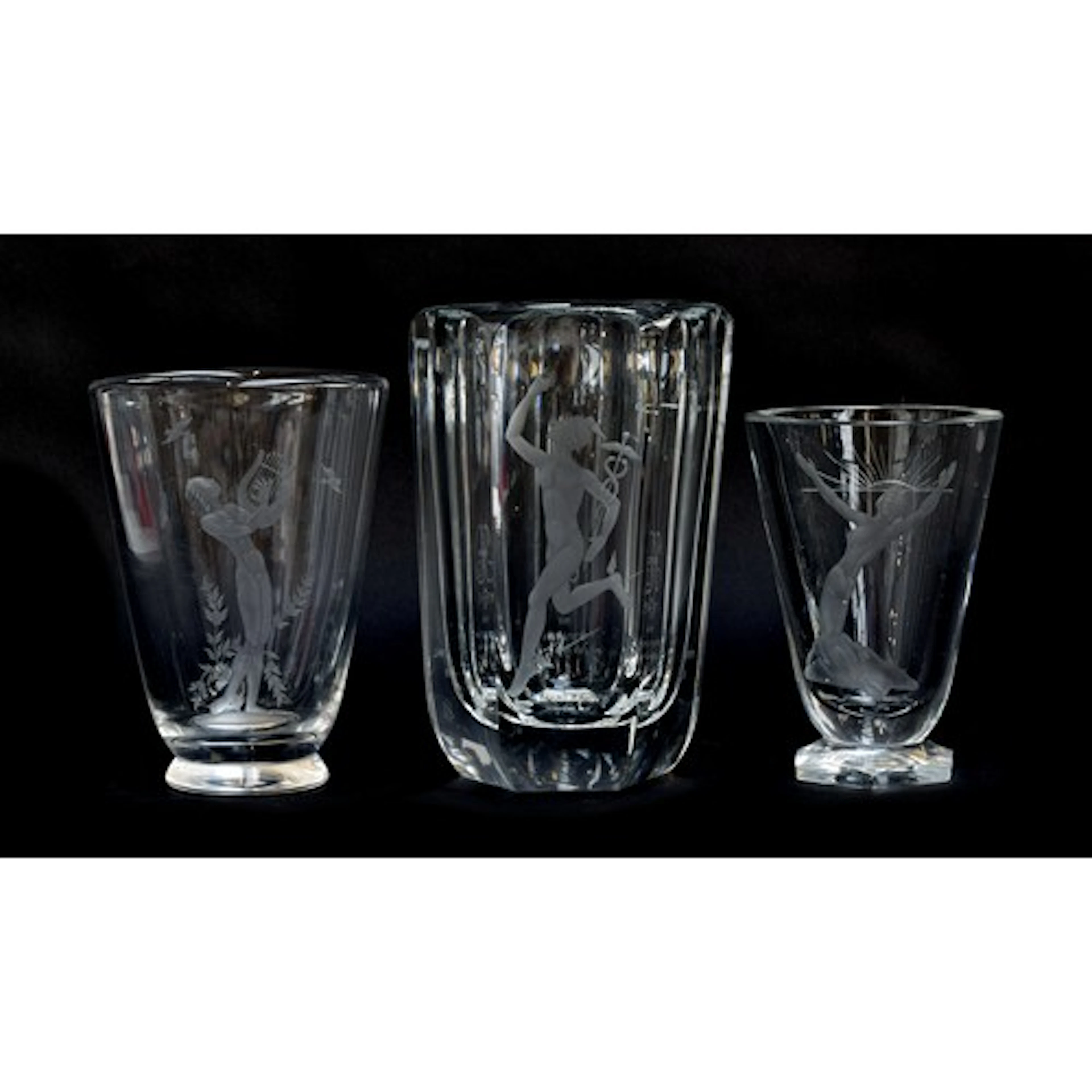Emil Weidlich (1895-1986) for Varend Glassworks, an art deco...